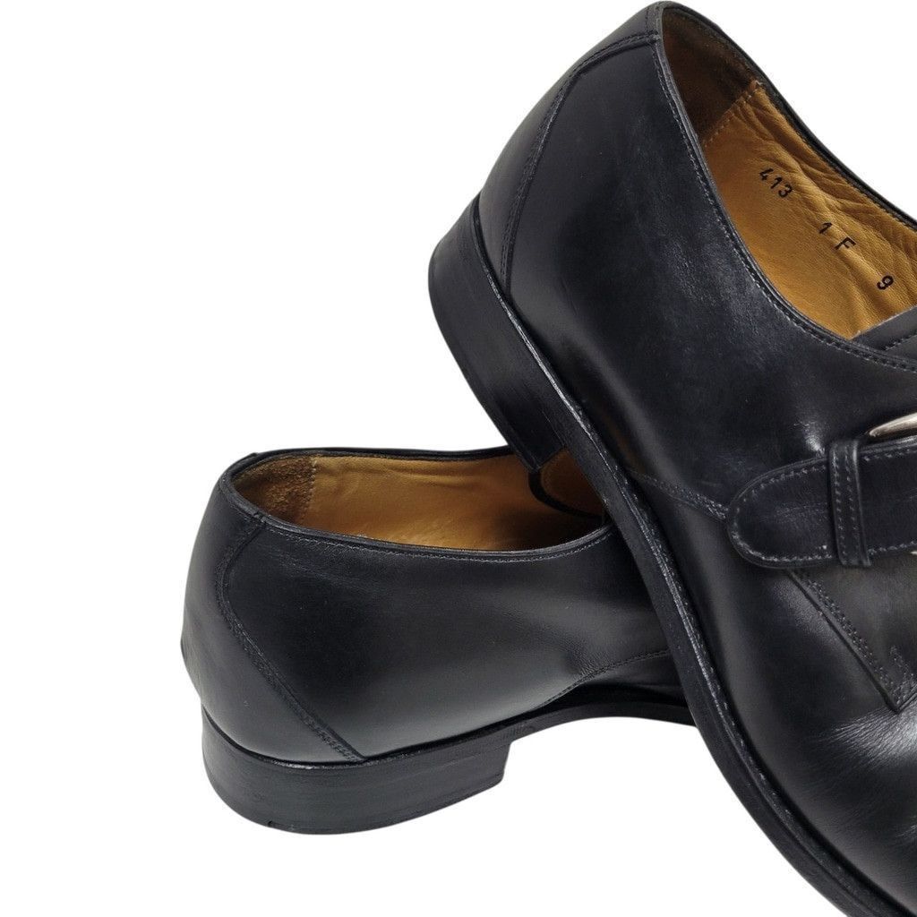 LODING LODING Paris New Taylor men Monk Strap Leather Shoes 9D $499 Size US 9 / EU 42 - 3 Thumbnail