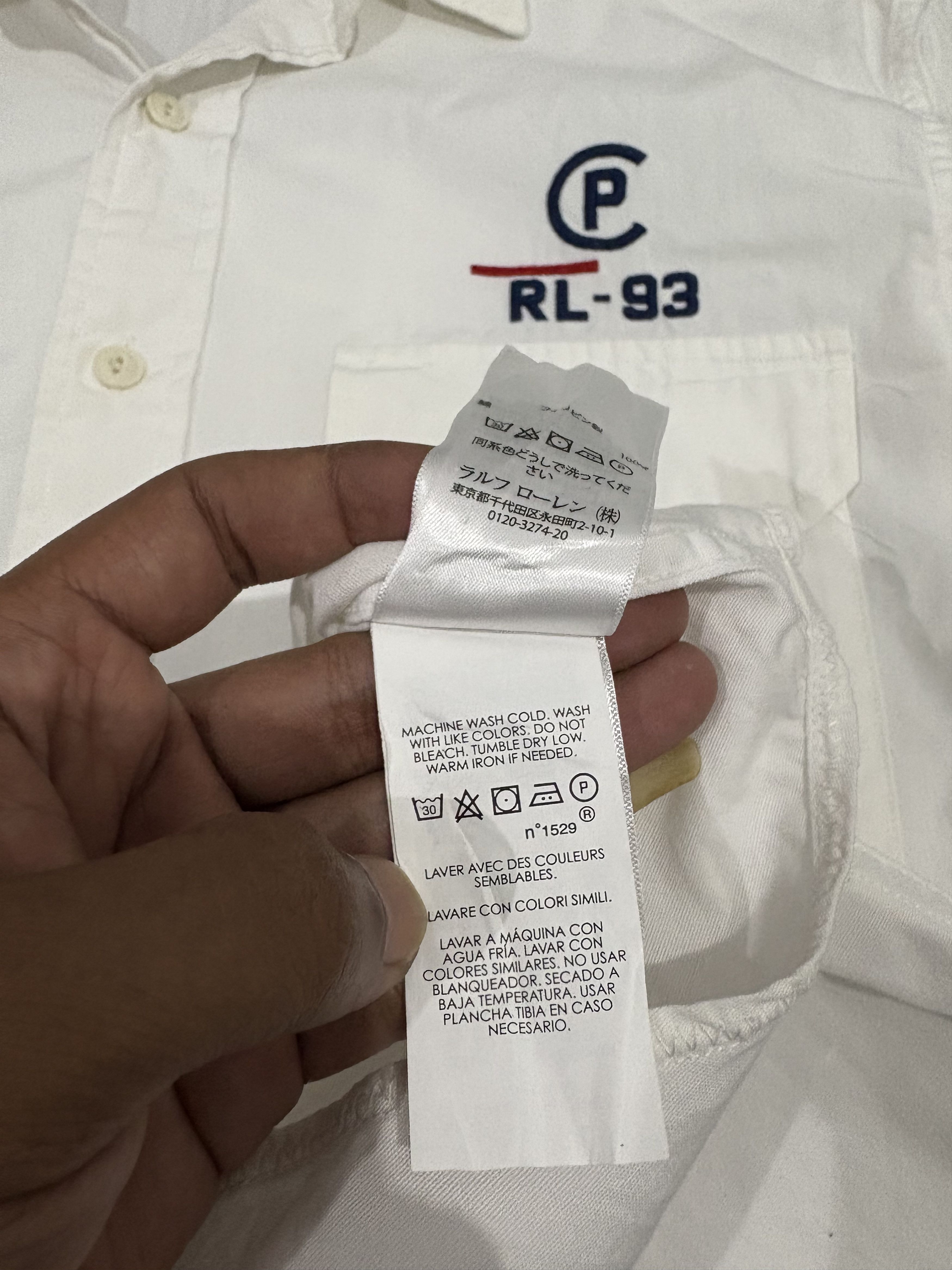 Polo Ralph Lauren Polo Ralph Laurent button up shirt Size US L / EU 52-54 / 3 - 6 Thumbnail