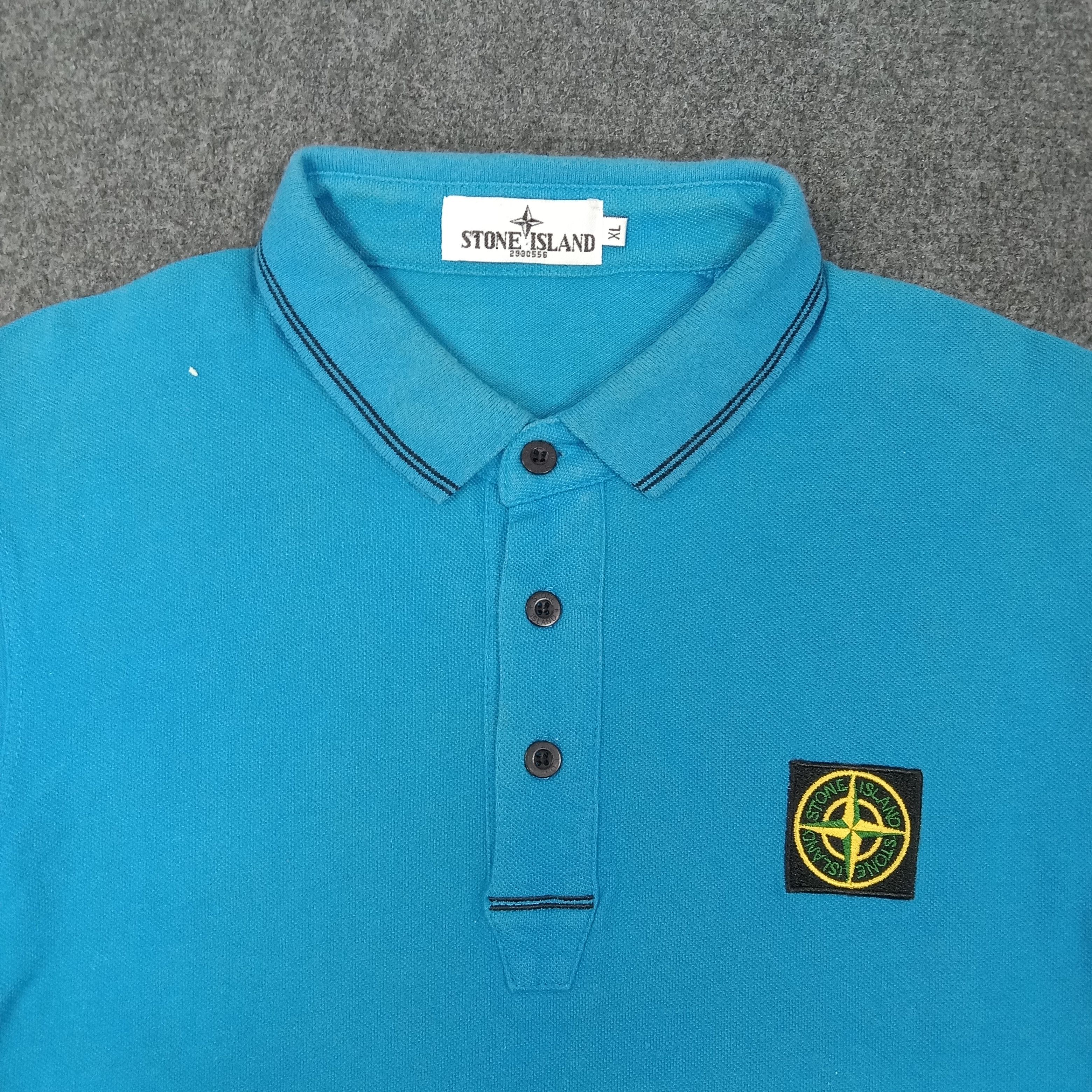 Vintage tone Island Italian Brand Polos C249N71 Size US M / EU 48-50 / 2 - 2 Thumbnail