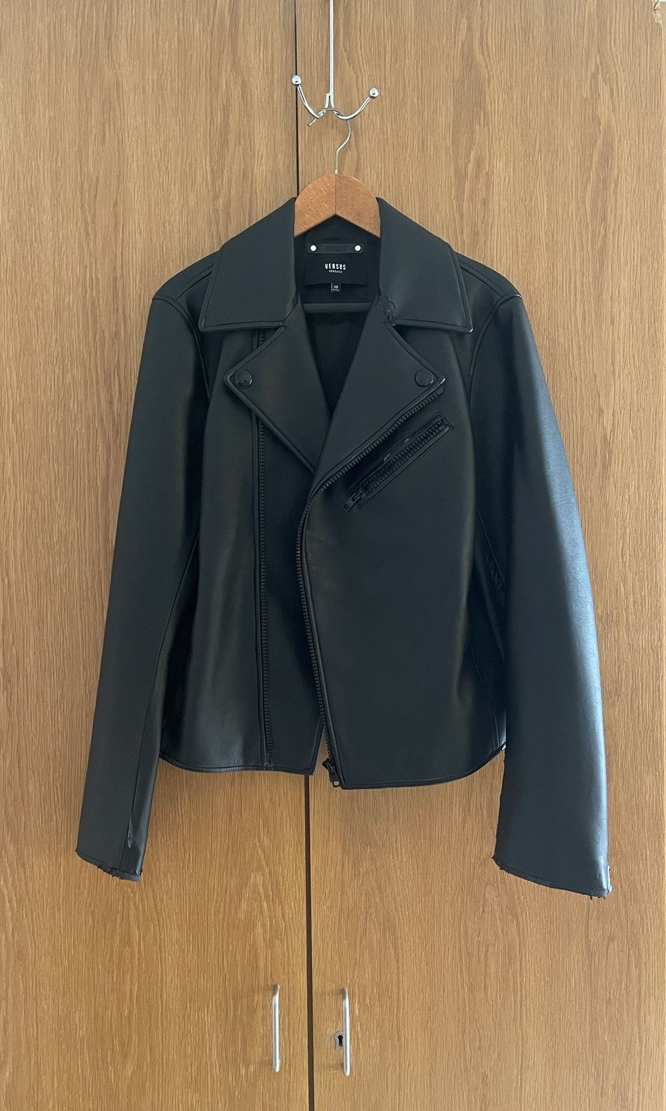 RARE! VERSACE Versus Leather Jacket Made in Italy