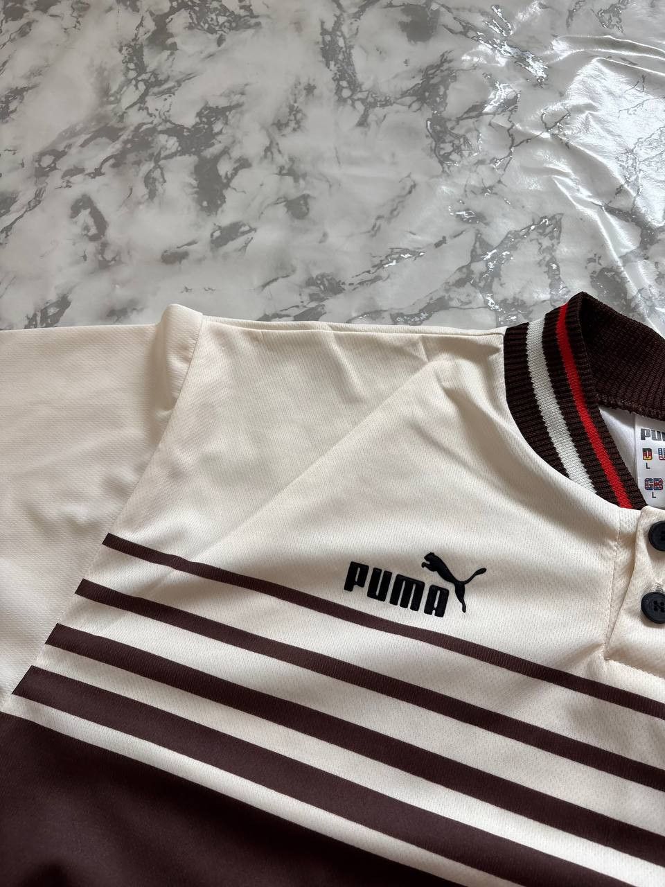 Puma St Pauli Germany Puma 1998-1999 Soccer Jersey Vintage Size US L / EU 52-54 / 3 - 5 Thumbnail
