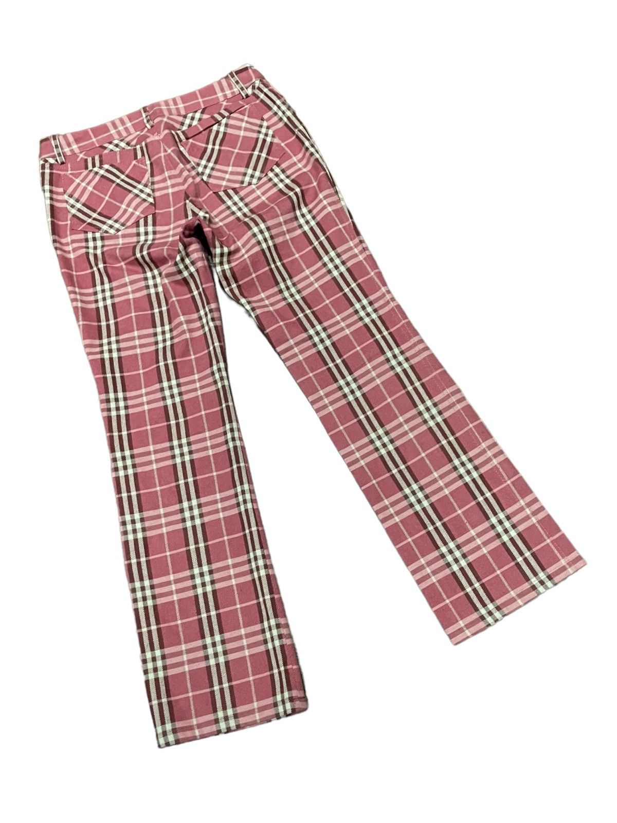 Burberry × Designer Burberry Blue Label Checkered Denim Size 29" - 10 Thumbnail