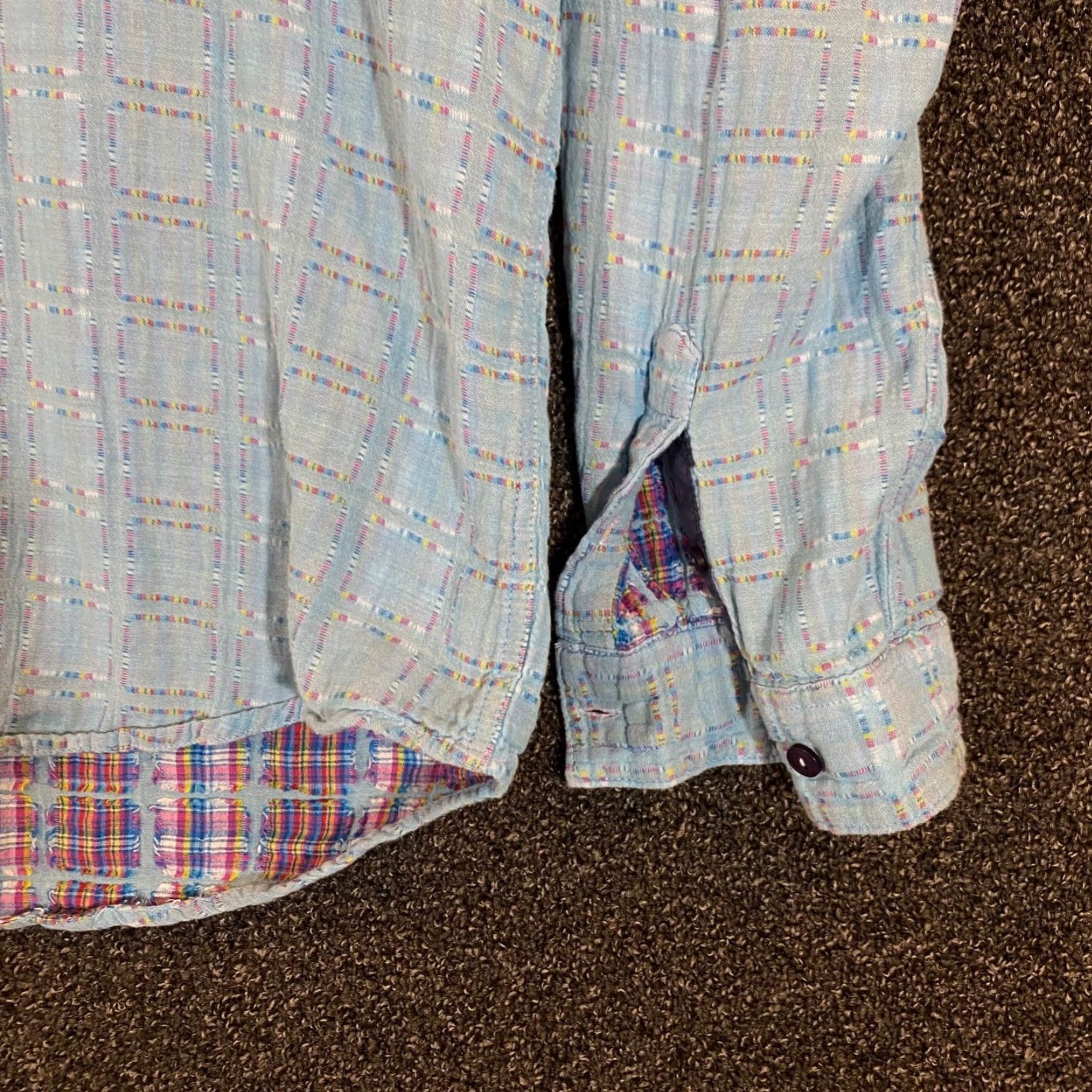 Carbon2Cobalt VINTAGE Carbon 2 Cobalt Mens XL Flannel Shirt Long Sleeve Plaid Cotton Outdoor Fall Winter Men Size US XL / EU 56 / 4 - 5 Thumbnail