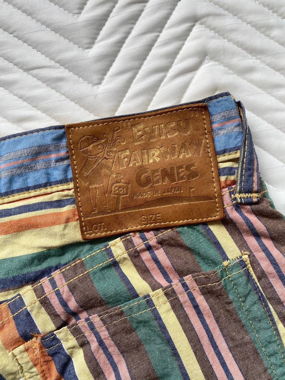 Evisu Evisu Genes Bohemian Stripe Denim Size US 34 / EU 50 - 7 Thumbnail