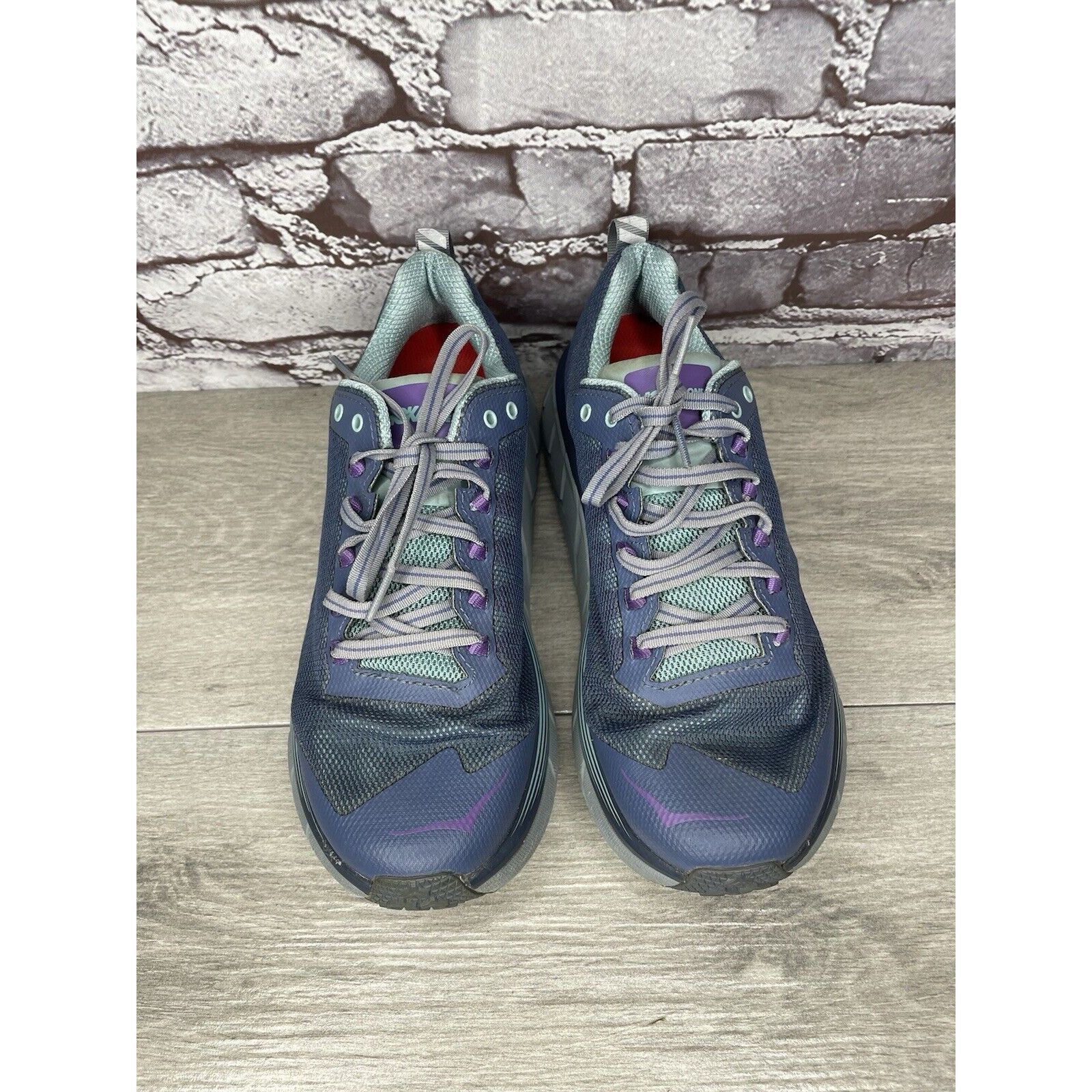 Hoka Hoka One One Challenger ATR 4 Blue Trail Running Athletic Sh Size US 8 / IT 38 - 18 Thumbnail