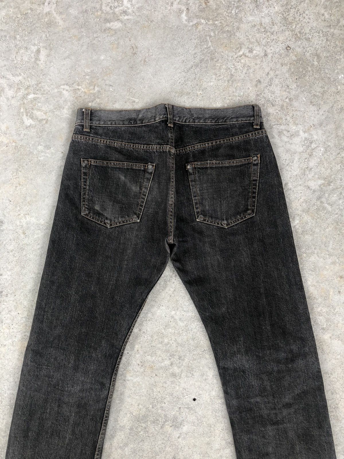 Comme des Garcons Comme des Garcons Homme Selvedge Denim Distressed Jeans Size US 32 / EU 48 - 8 Thumbnail