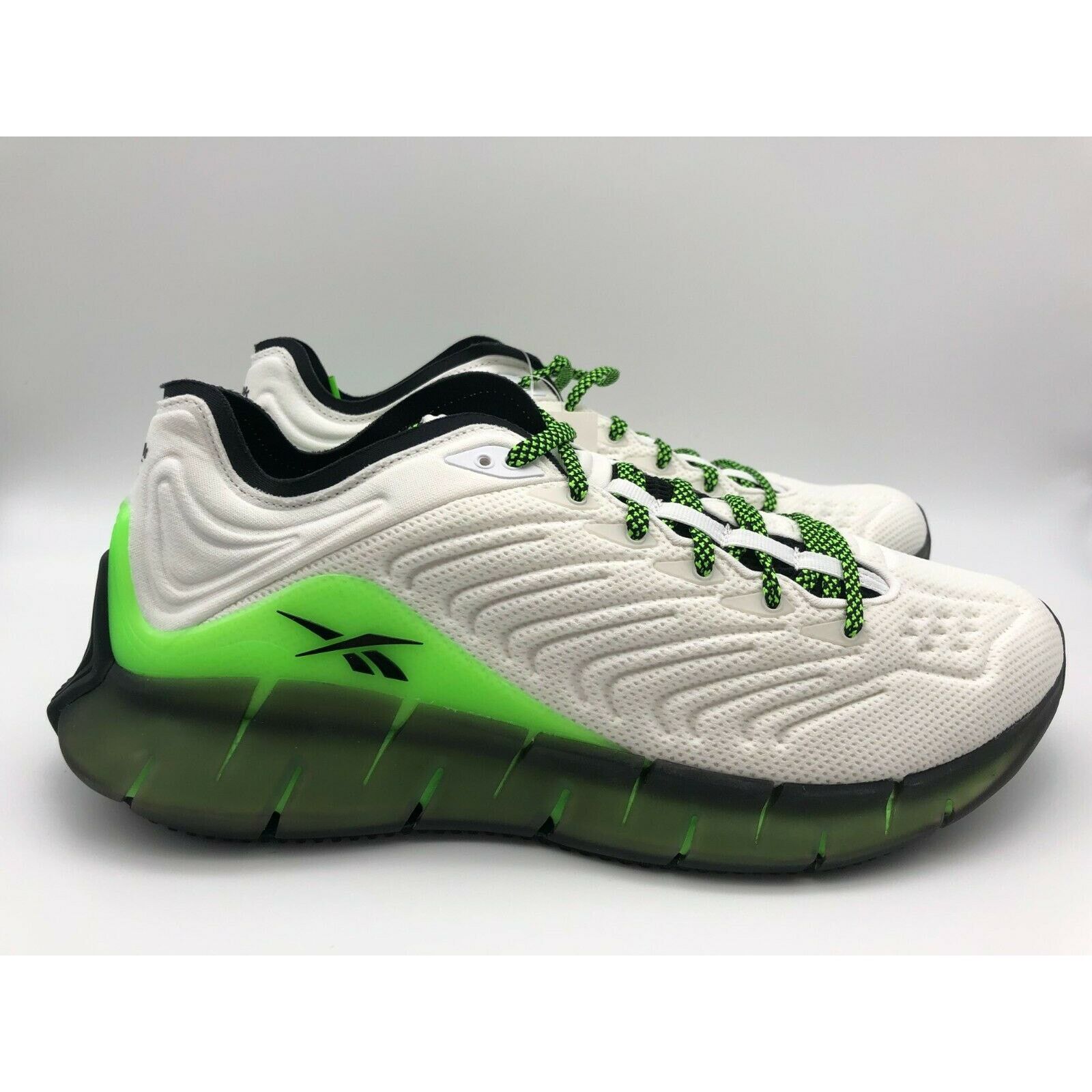 Reebok MenS Zig Kinetica Running Shoes Fz3101 Size 10.5 in White, Men's