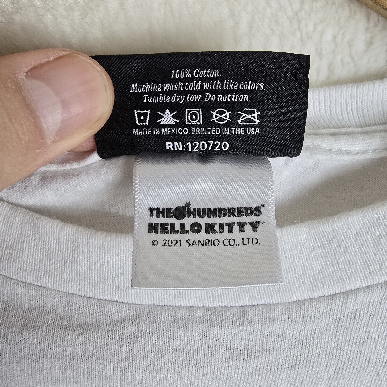 The Hundreds The Hundreds x Hello Kitty Sanrio Collab T-Shirt Size Medium Size US M / EU 48-50 / 2 - 6 Thumbnail
