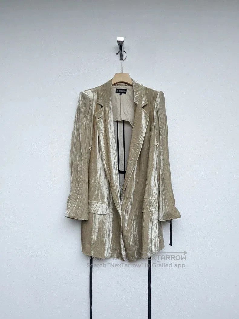Ann Demeulemeester Ann Demeulemeester Velvet Coat. Size US M / EU 48-50 / 2 - 2 Thumbnail
