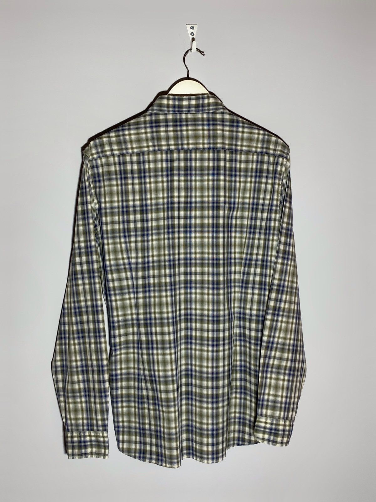 Etro Etro Checked Long Sleeve Shirt Men’s Size US L / EU 52-54 / 3 - 3 Thumbnail