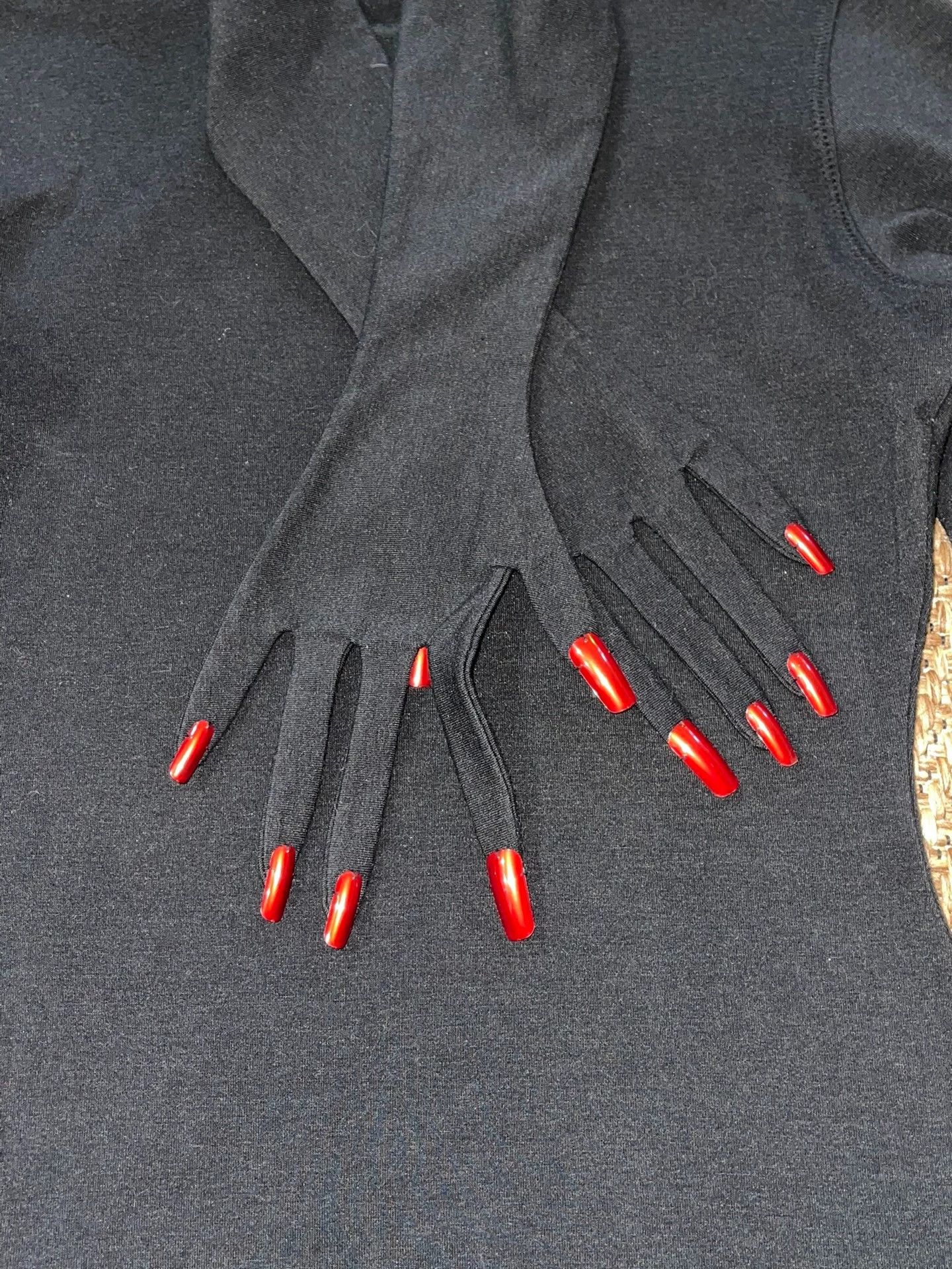 Jean Paul Gaultier Jean Paul Gaultier Red Nail Top Size S / US 4 / IT 40 - 2 Thumbnail