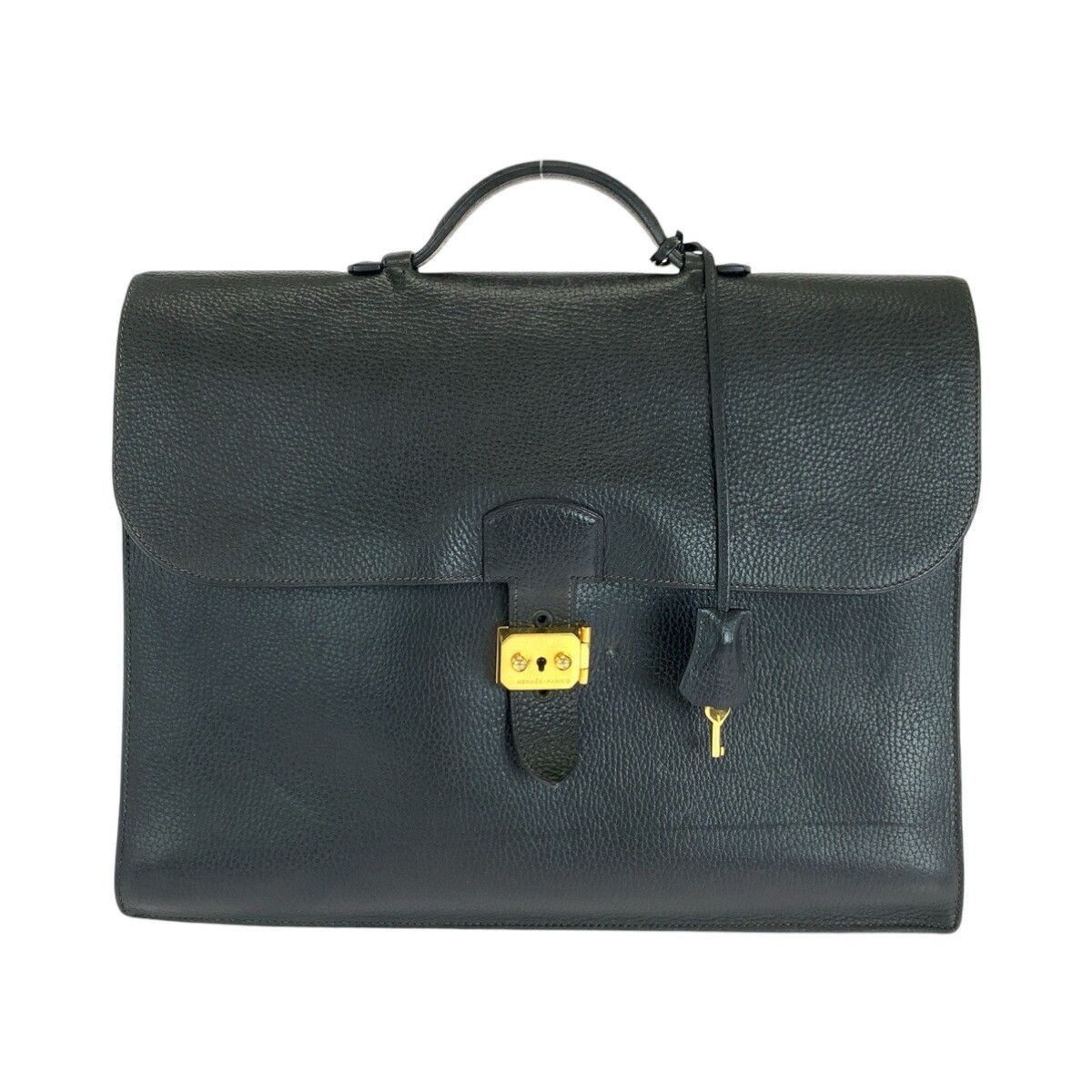 Hermes Hermes Hermes Sac a Depeches Ardennes Briefcase Leather Business Bag Stamp X Size ONE SIZE - 1 Thumbnail