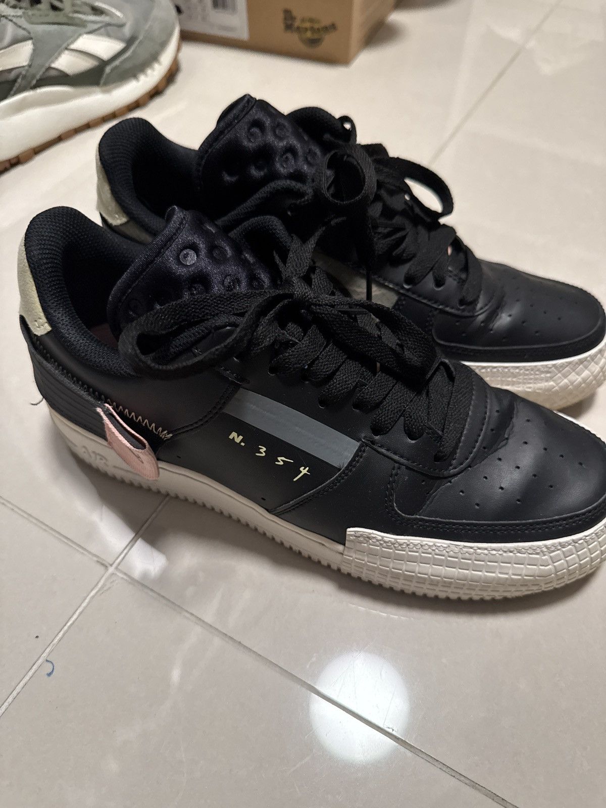 Nike Nike Air Force 1 Experimental N.354 (Black/Pink Foam). Size US 9 / EU 42 - 4 Thumbnail