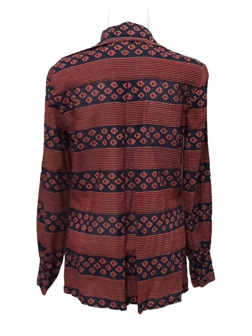 Christian Dior Monsieur Vintage Christian Dior Button Up Full Print LongSleeve Size M / US 6-8 / IT 42-44 - 2 Thumbnail