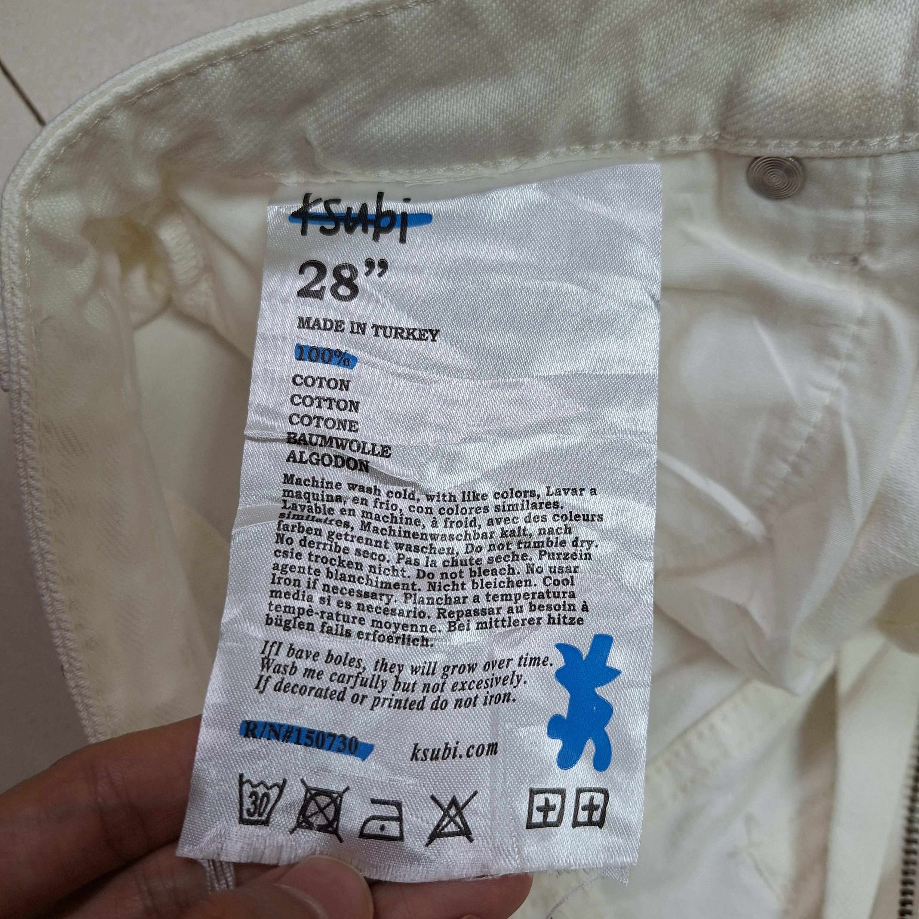 Ksubi Ksubi White Jeans Size US 28 / EU 44 - 5 Thumbnail