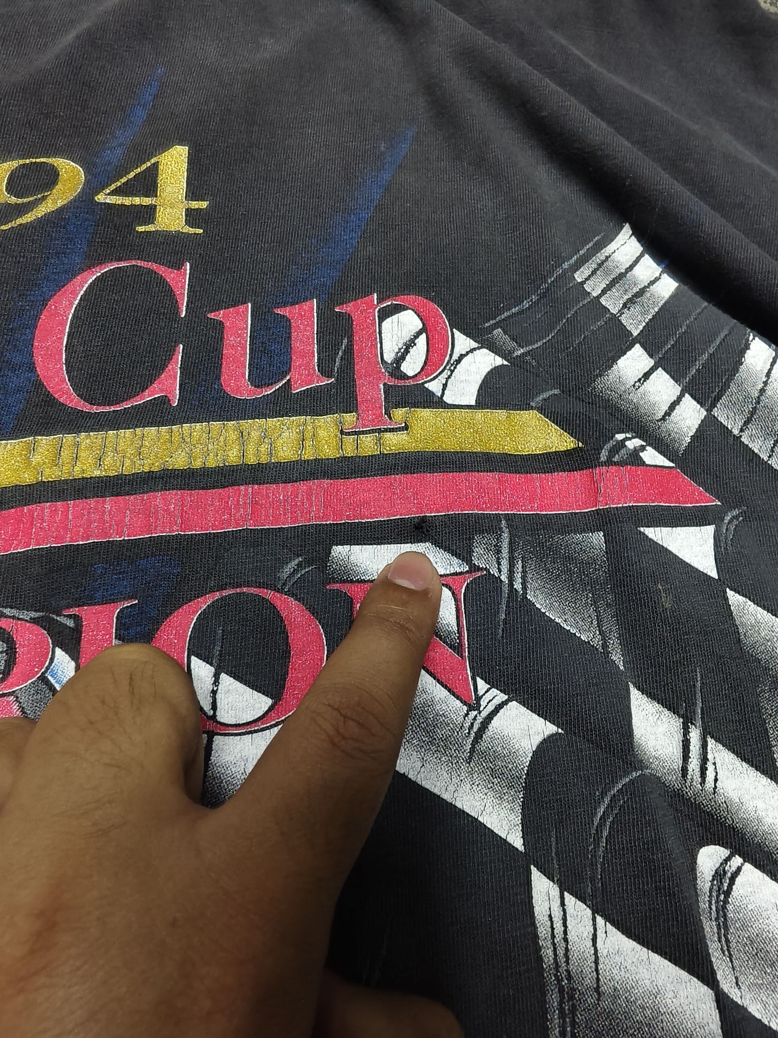 NASCAR Vtg Nascar faded 1994 winston cup 7x Size US XL / EU 56 / 4 - 9 Thumbnail