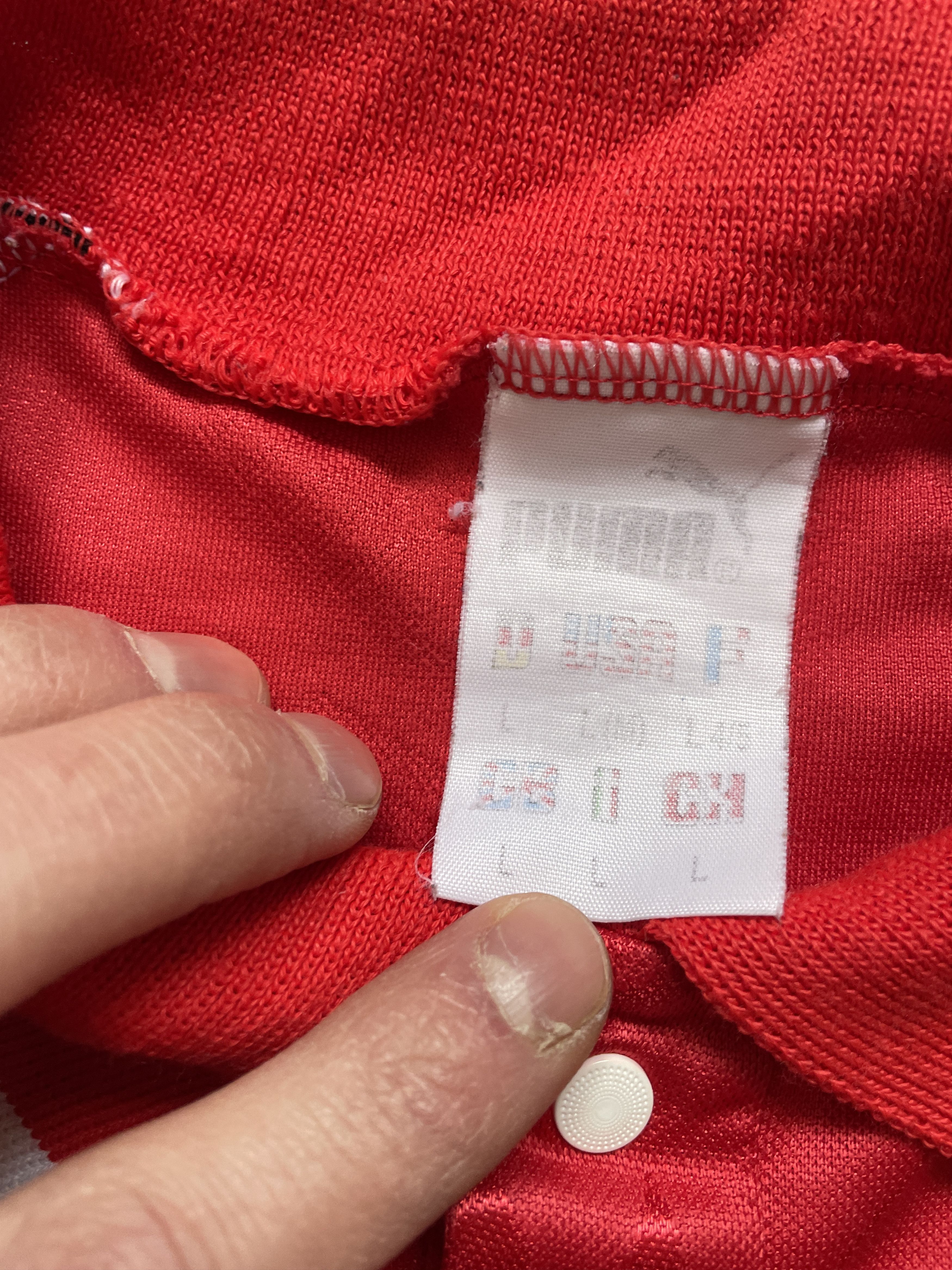 Puma VINTAGE PUMA 90S WHITE RED BLOKECORE HUNGARY TEMPLATE JERSEY Size US L / EU 52-54 / 3 - 7 Thumbnail