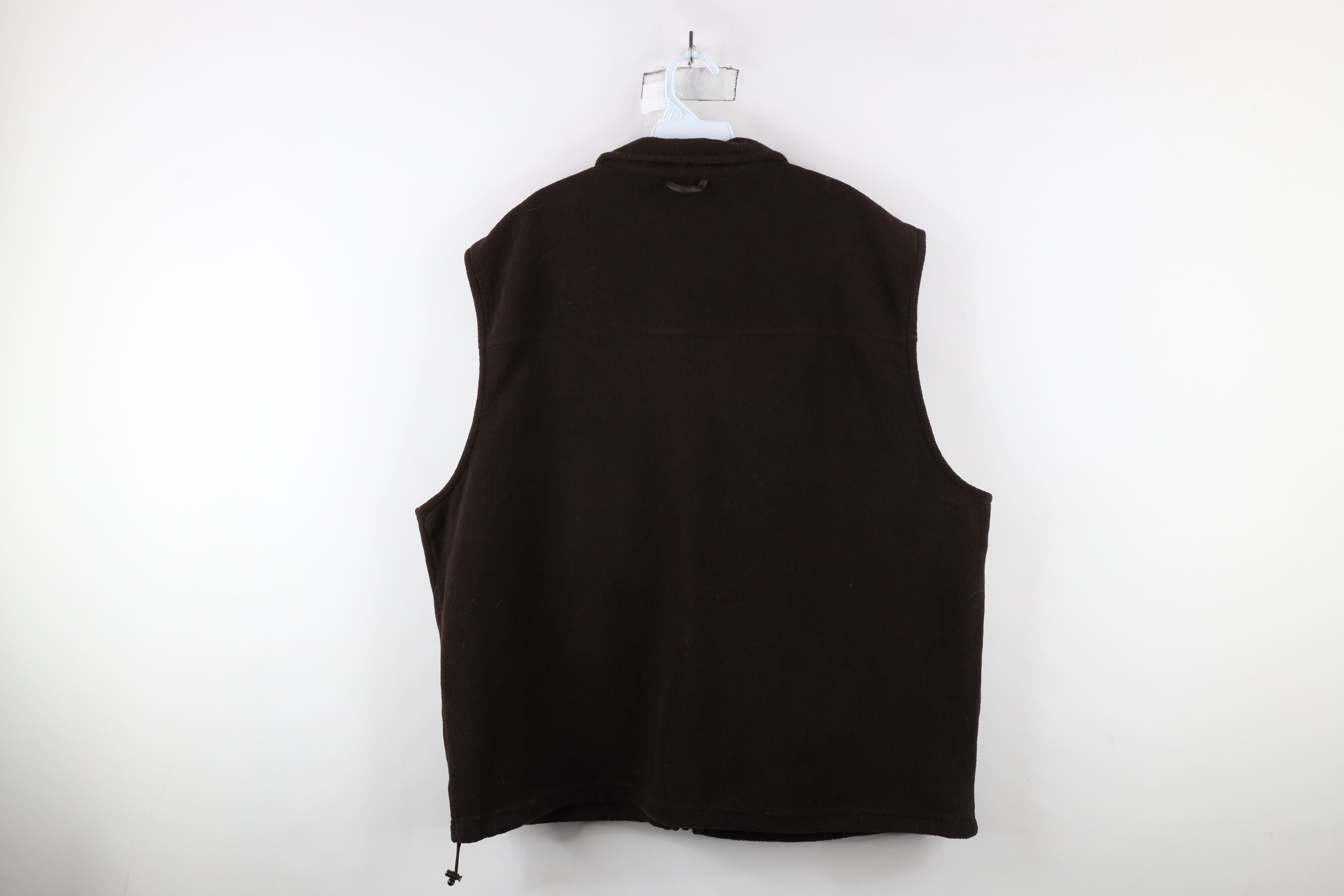 Vintage Vintage NFL Browns Football Fleece Vest Jacket Brown Size US XL / EU 56 / 4 - 11 Thumbnail