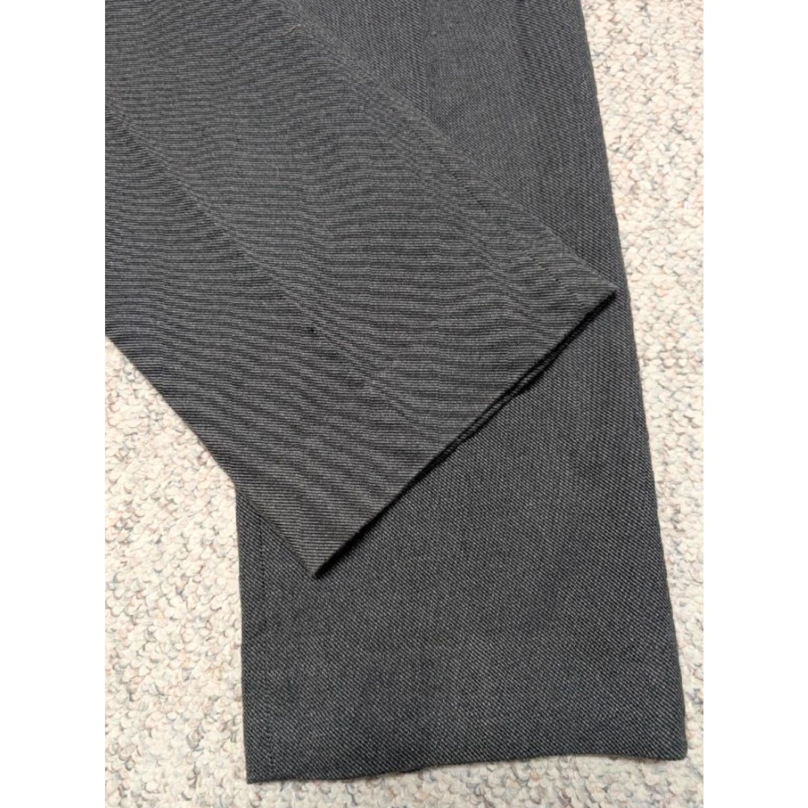 Banana Republic VINTAGE Banana Republic Dress Pants 40x36 Gray Twill Cotton SKINNY FIT Pants Mens Size US 40 / EU 56 - 3 Thumbnail