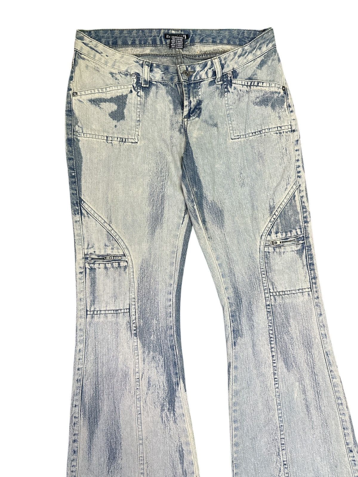 Kapital 💥Flaree💥Bootcut Flare Hands Off If6was9 Style crazy design . Size US 30 / EU 46 - 6 Thumbnail