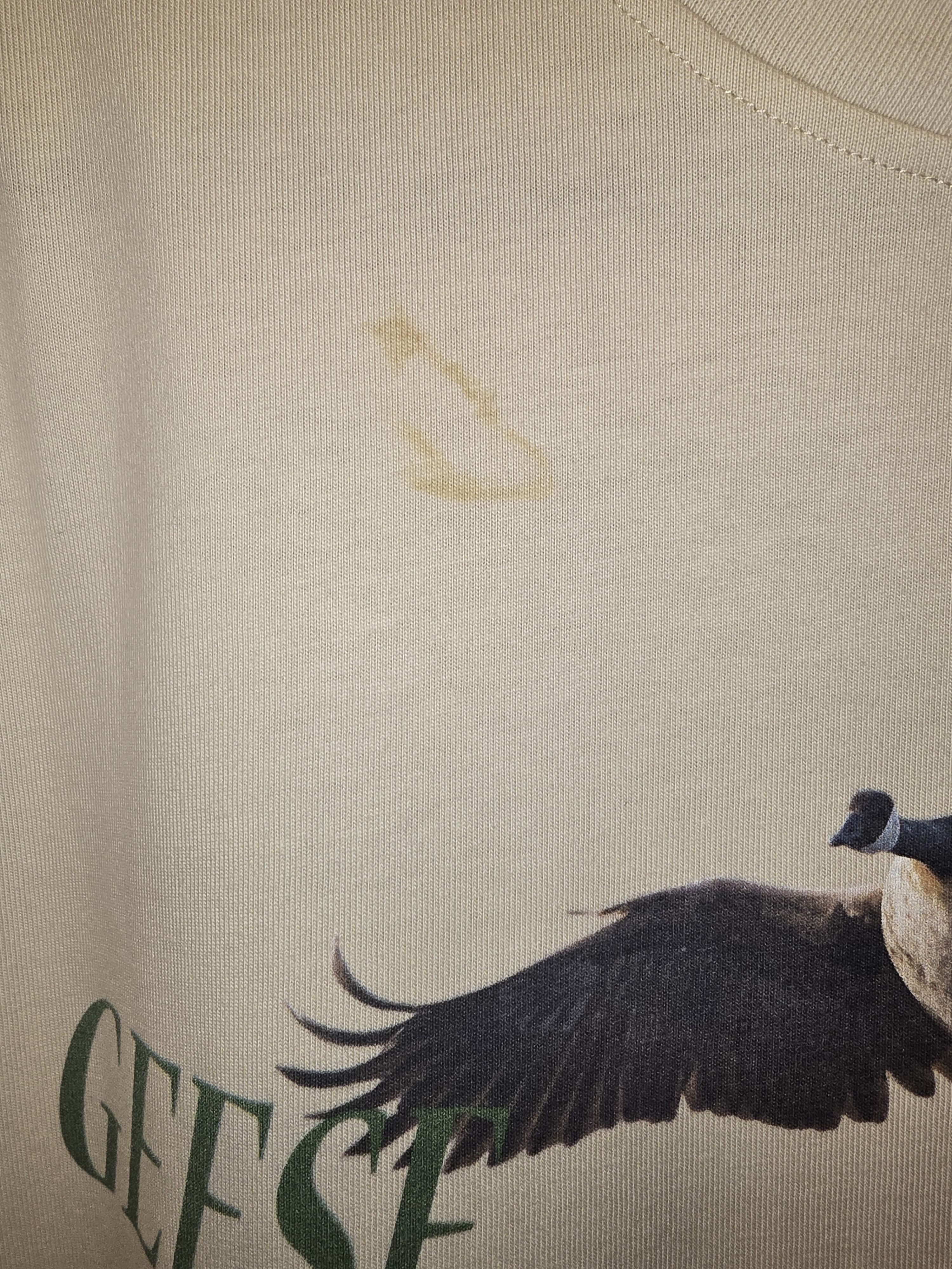 Other Grand Collection Beige Geese of Grand M Cotton T-Shirt Size US M / EU 48-50 / 2 - 6 Thumbnail