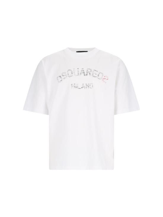 Dsquared2 DSQUARED2 Men T-Shirts S74GD1399 D20020 100 White Size US M / EU 48-50 / 2 - 1 Thumbnail