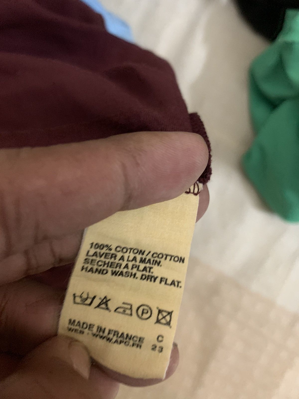 A.P.C. APC long sleeve shirt Size US L / EU 52-54 / 3 - 4 Thumbnail