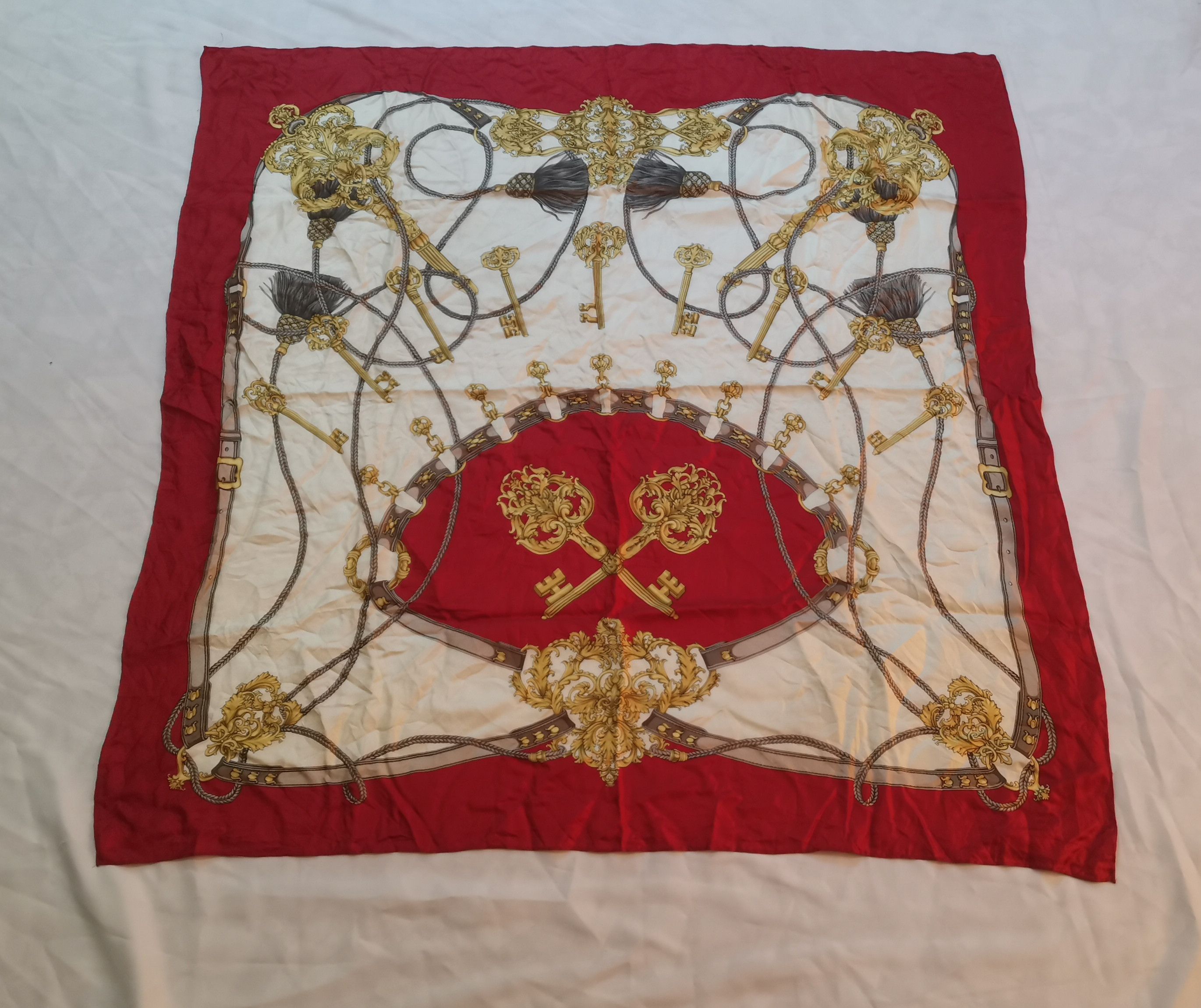 Designer × Vintage Rare vintage luxury scarves nice design Size ONE SIZE - 1 Thumbnail