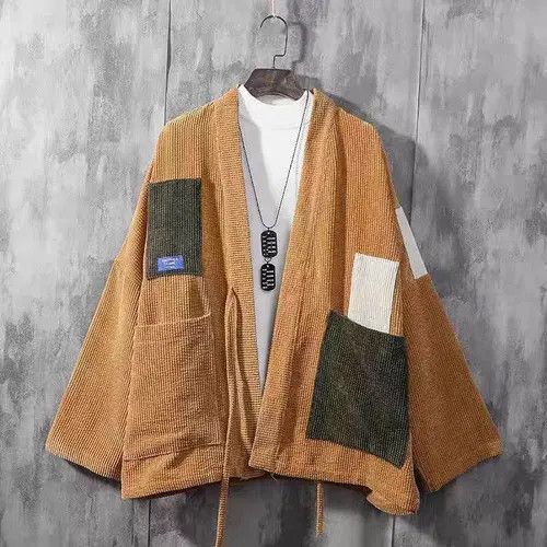 Japanese Brand × Jean Japanese style corduroy kimono cardigan jacket Size US M / EU 48-50 / 2 - 1 Thumbnail