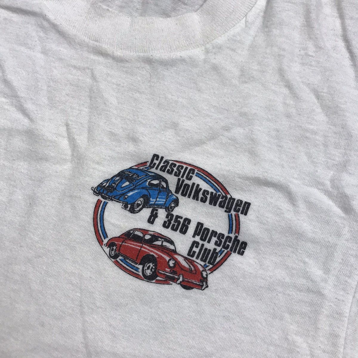 Vintage Vintage 90s Volkswagen Porsche Club Graphic Tee Streetwear M Size US M / EU 48-50 / 2 - 4 Thumbnail
