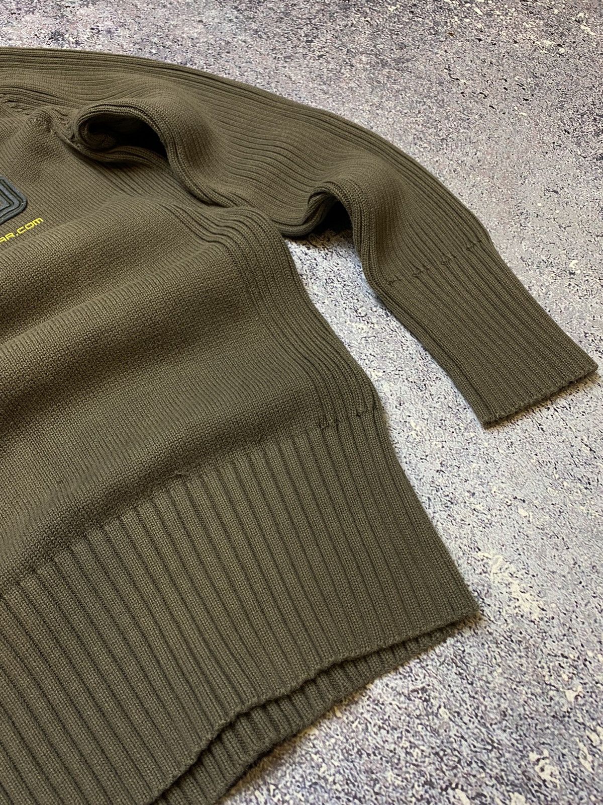 G-Star × Japanese Brand 💥AVANT GARDE G STAR RAW KNIT SWEATER Size US L / EU 52-54 / 3 - 4 Thumbnail
