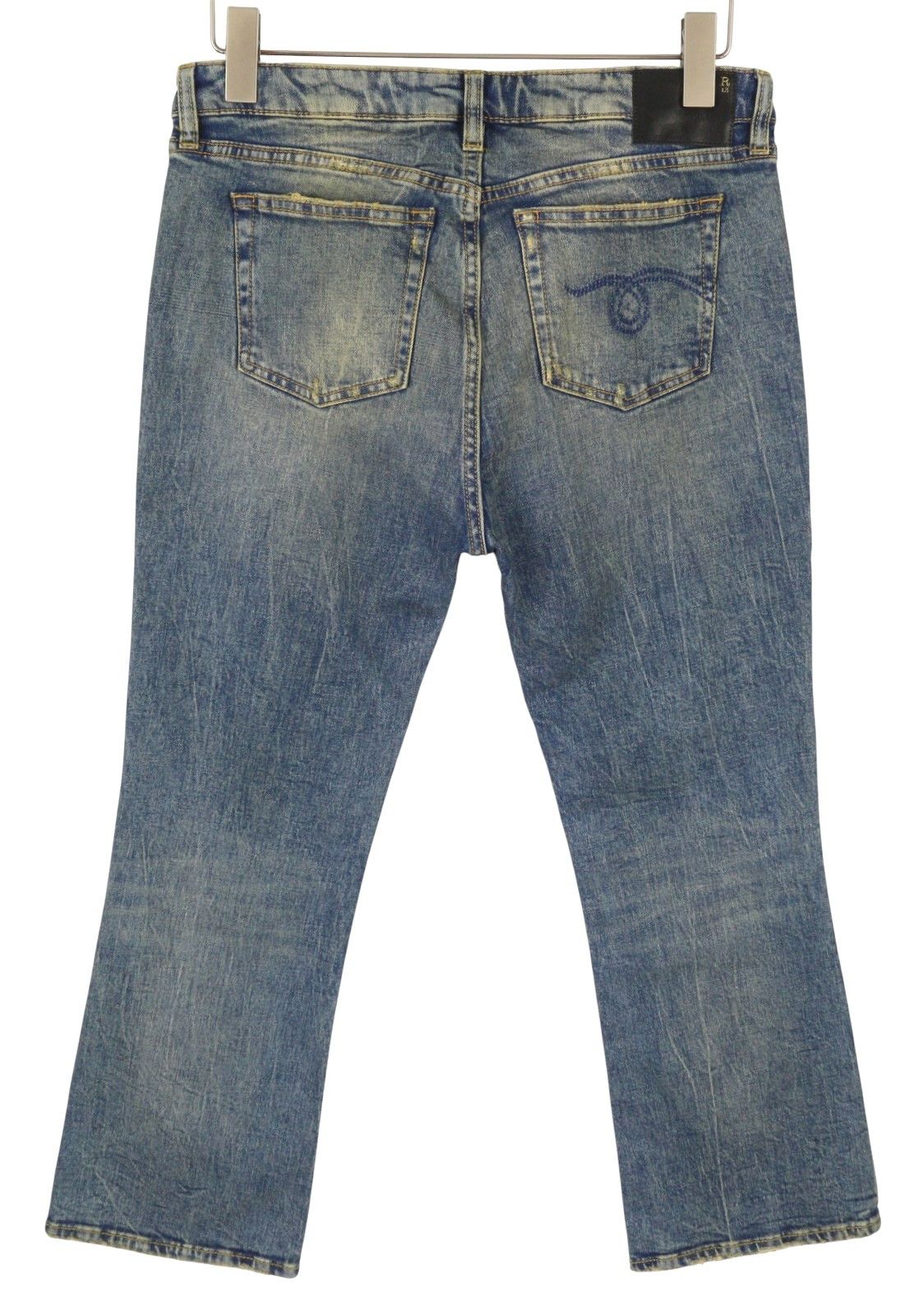 R13 KICK FIT 30 Kelly Faded Blue RRP699 87179 Size 30" / US 8 / IT 44 - 4 Thumbnail
