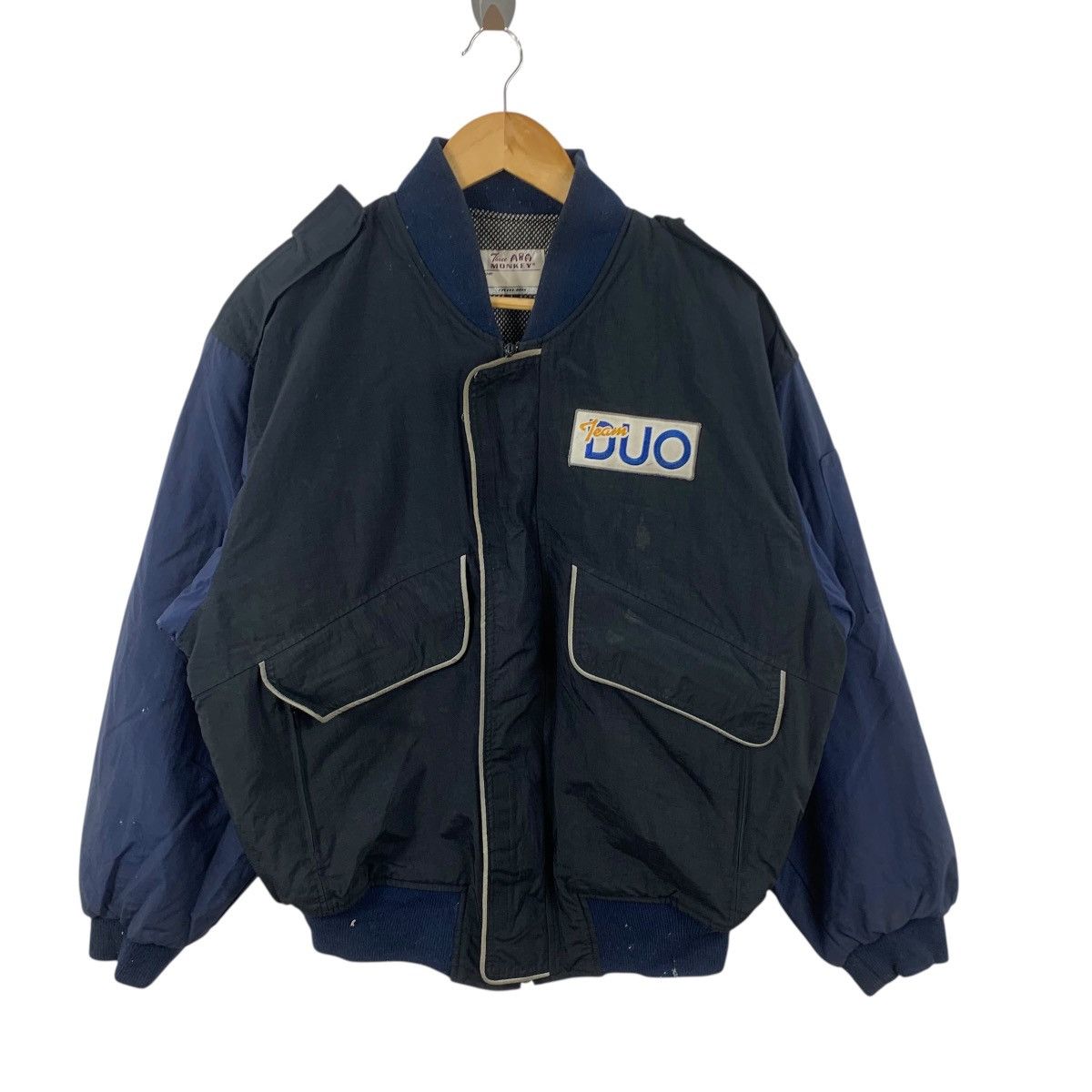 Vintage Vintage VOLKSWAGEN DUO TEAM Racing Motorsport Jacket Size US XXL / EU 58 / 5 - 4 Thumbnail