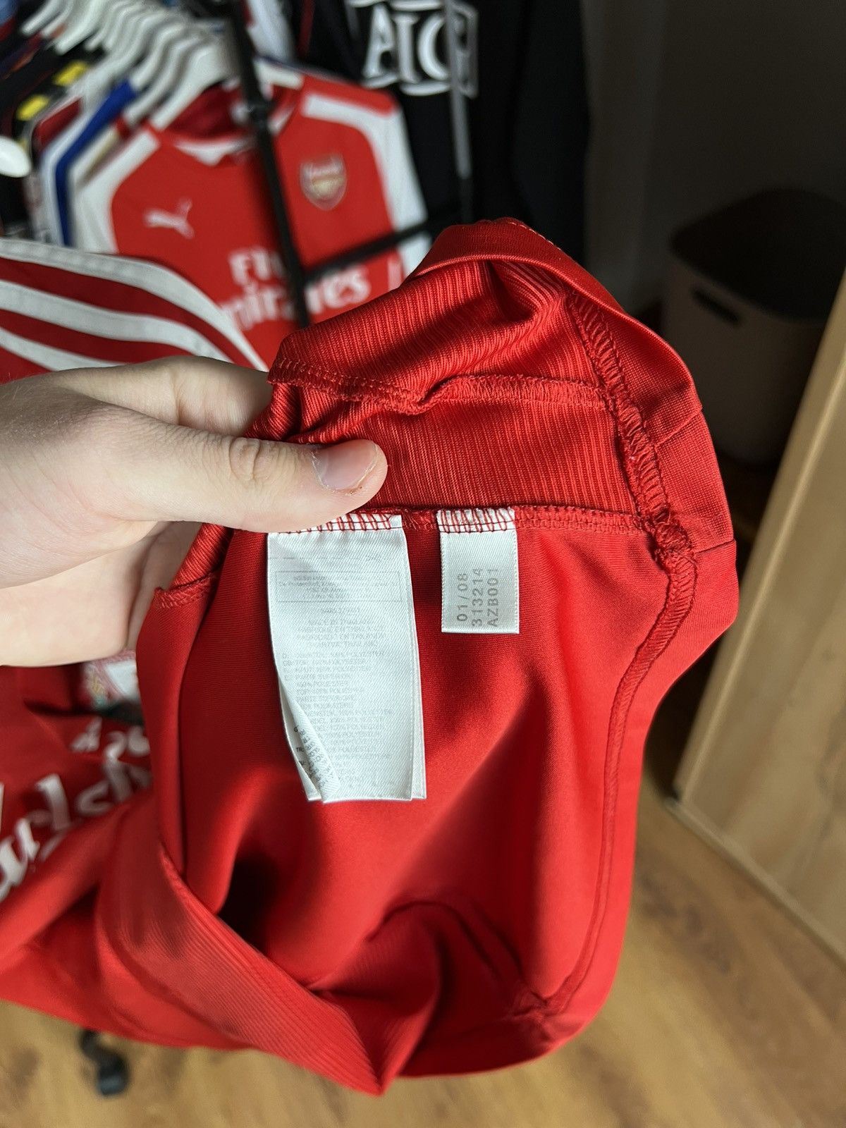 Adidas Soccer Jersey Liverpool 2008/09 Vintage Retro Kit Size US M / EU 48-50 / 2 - 7 Thumbnail