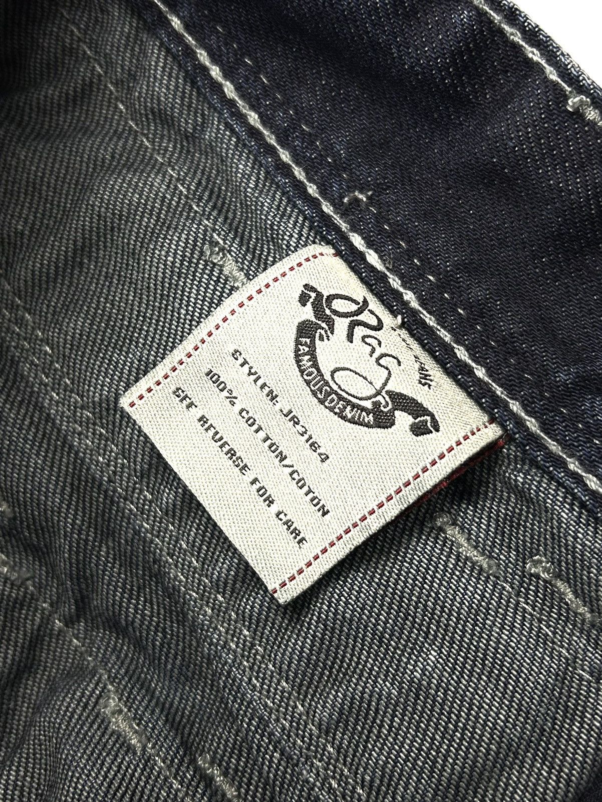Japanese Brand J RAG Japanese Navy Multi-Pocket Denim Pants Limited Edition Size US 30 / EU 46 - 14 Thumbnail