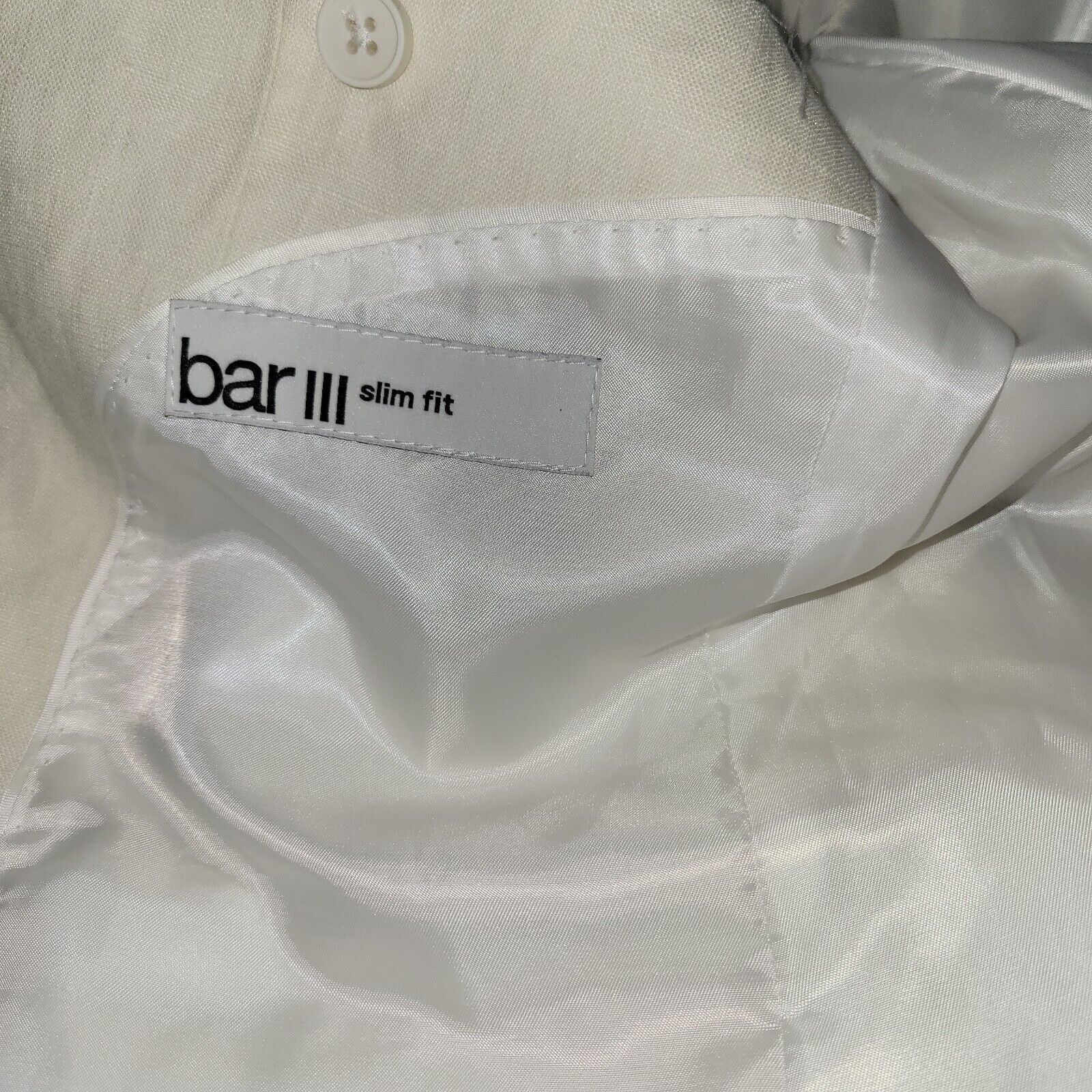 Bar III Men's Bar III 100% Linen Jacket. Size 36R. New With Tags Size 36R - 8 Thumbnail