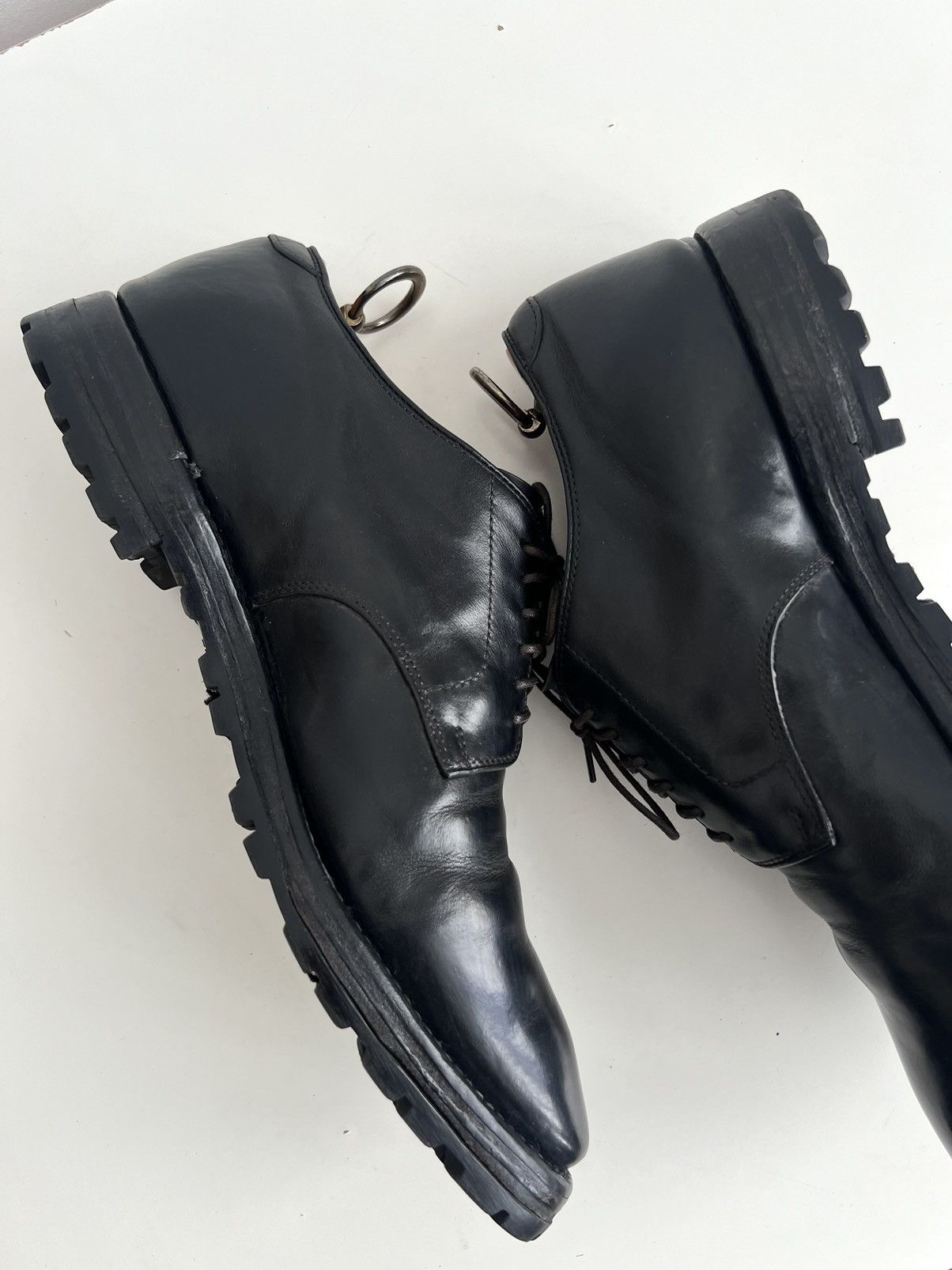 Officine Creative 🔥Officine Creative Aspen 001 Leather Derby Boots Black Size US 10.5 / EU 43-44 - 15 Thumbnail