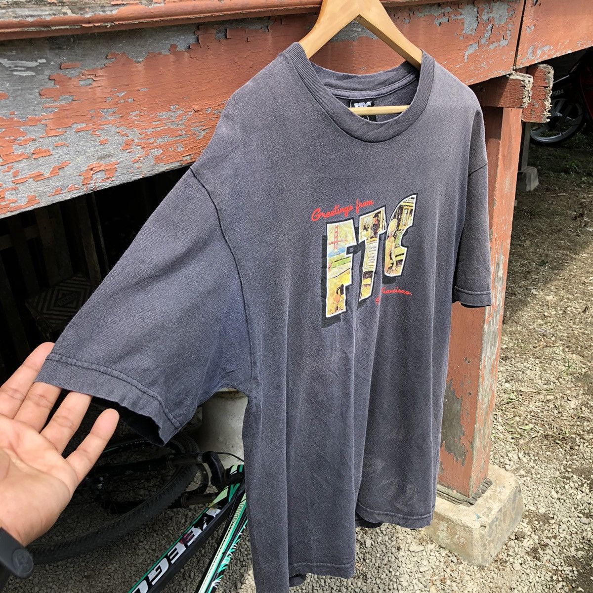 FTC 💢Sunfaded💢 Vintage FTC Skate San Francisco Tee Size US L / EU 52-54 / 3 - 11 Thumbnail