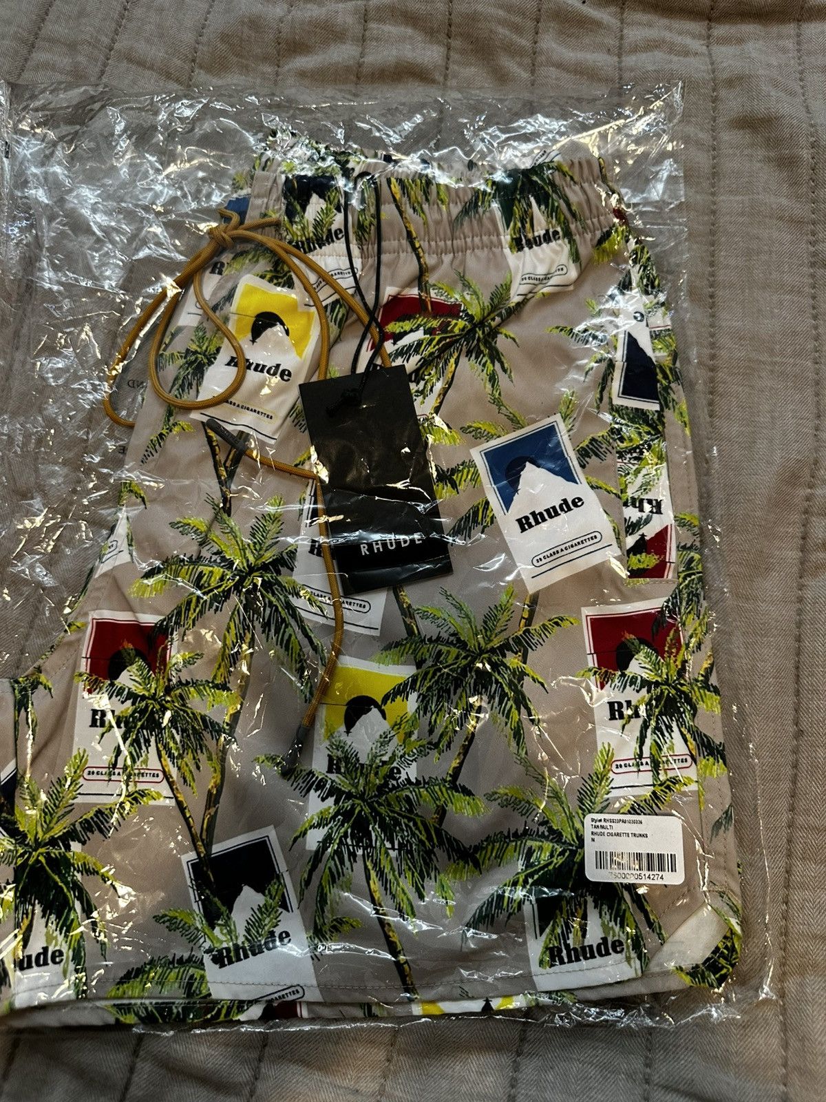 Rhude Cigarette Swim Trunks size M retails $400+