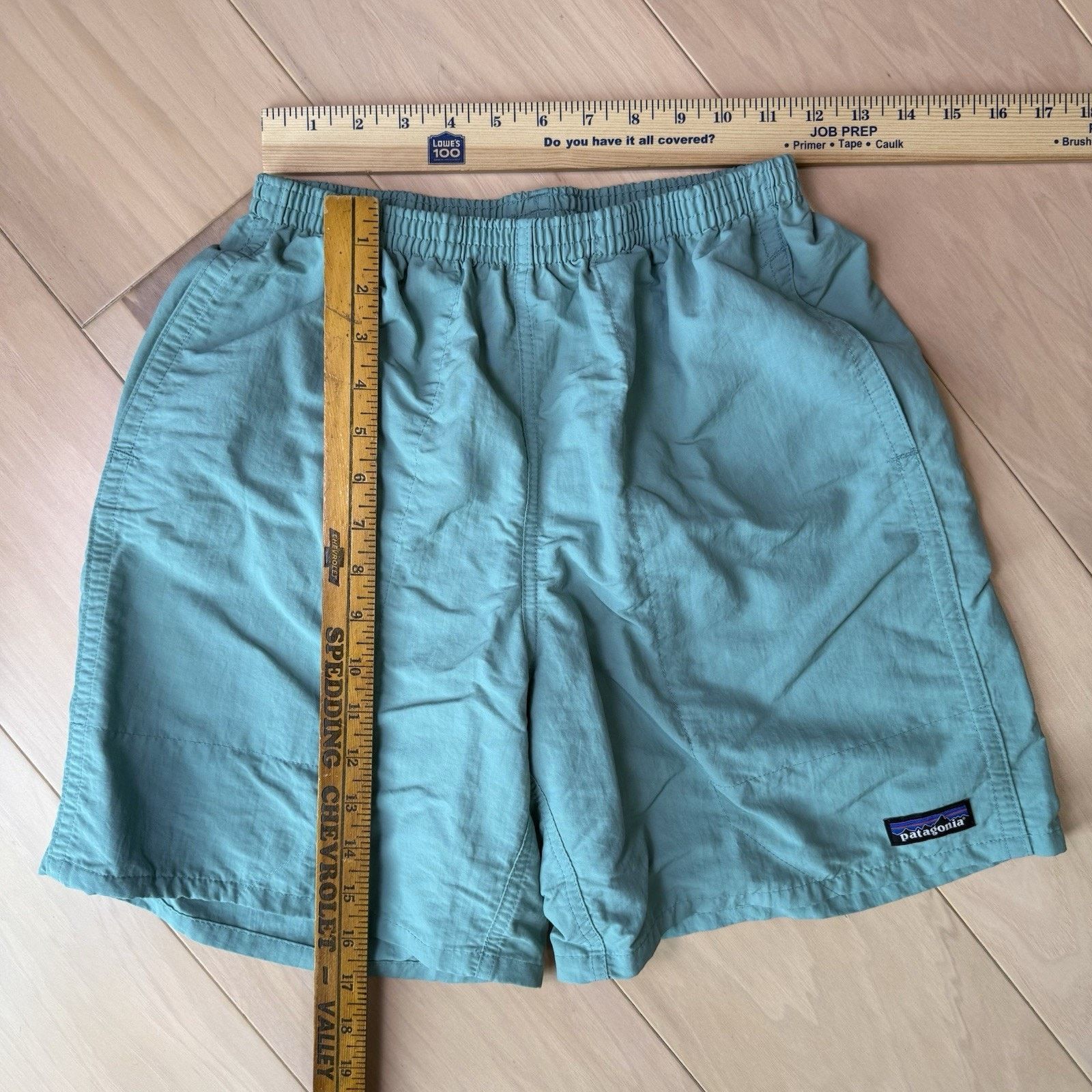 Patagonia Patagonia Baggies Small Teal Lined 7" Long Lightweight Size US 26 / EU 42 - 6 Thumbnail