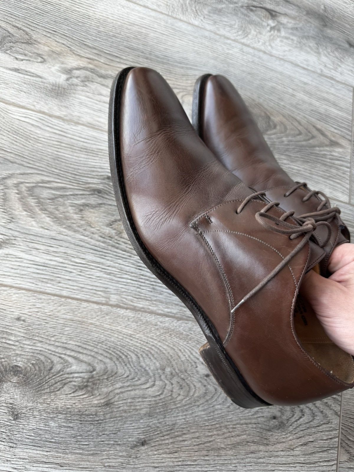 Church's Church's Sawdley Brown Leather Derby Brogue Size US 10 / EU 43 - 7 Thumbnail