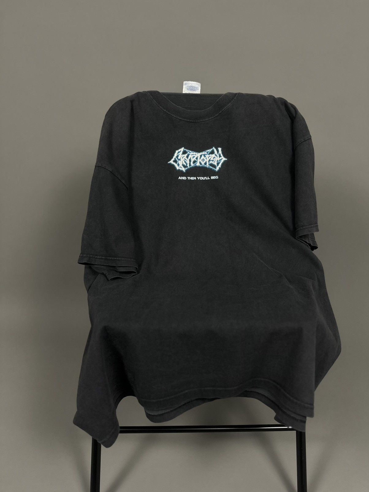 クリプトプシー　cryptopsy the pain cometh 2001 Cryptopsy - The Pain Cometh European Tour 2001 - T-Shirt