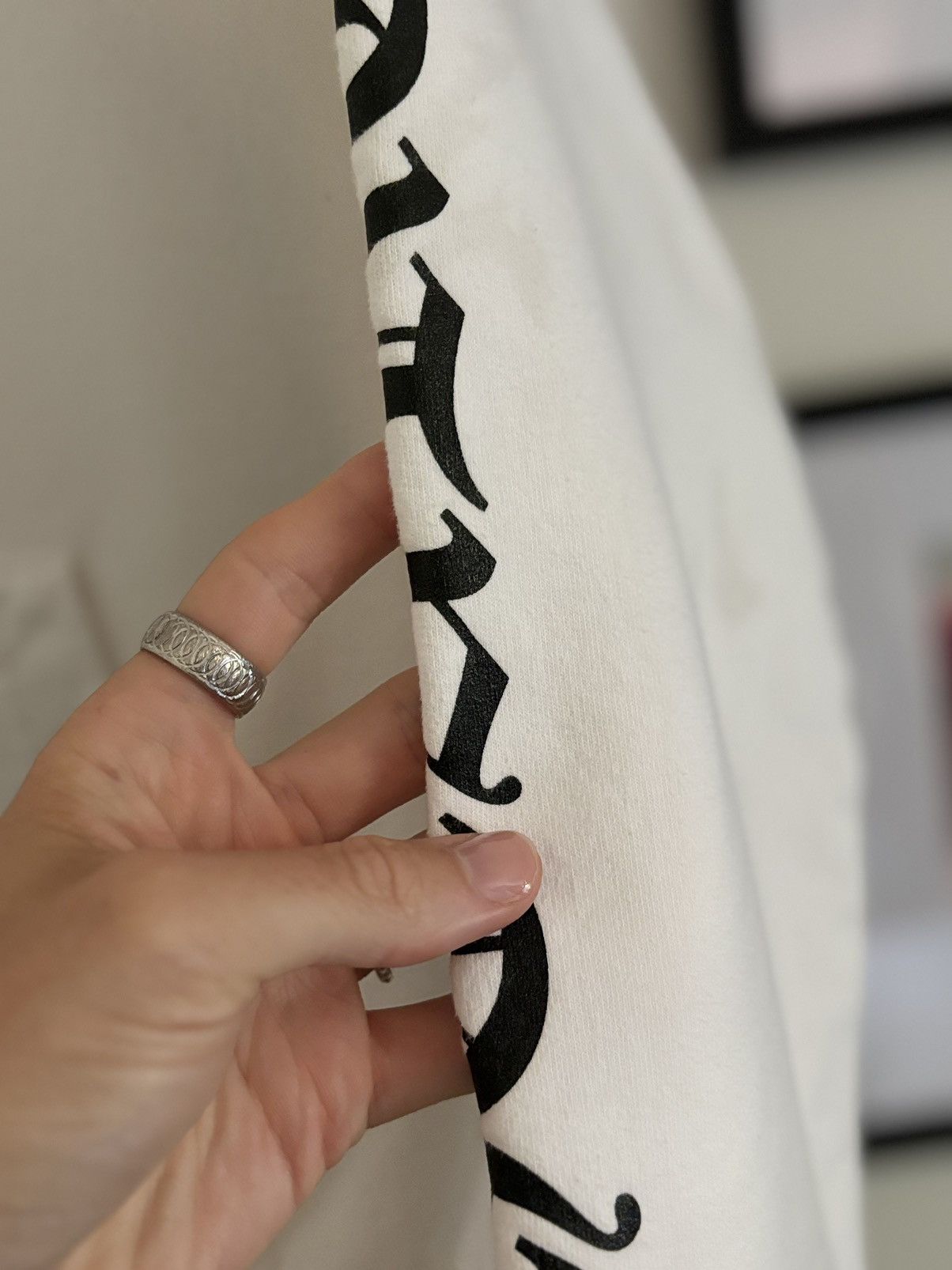 Chrome Hearts WHITE LOGO HOODIE Size US S / EU 44-46 / 1 - 5 Thumbnail