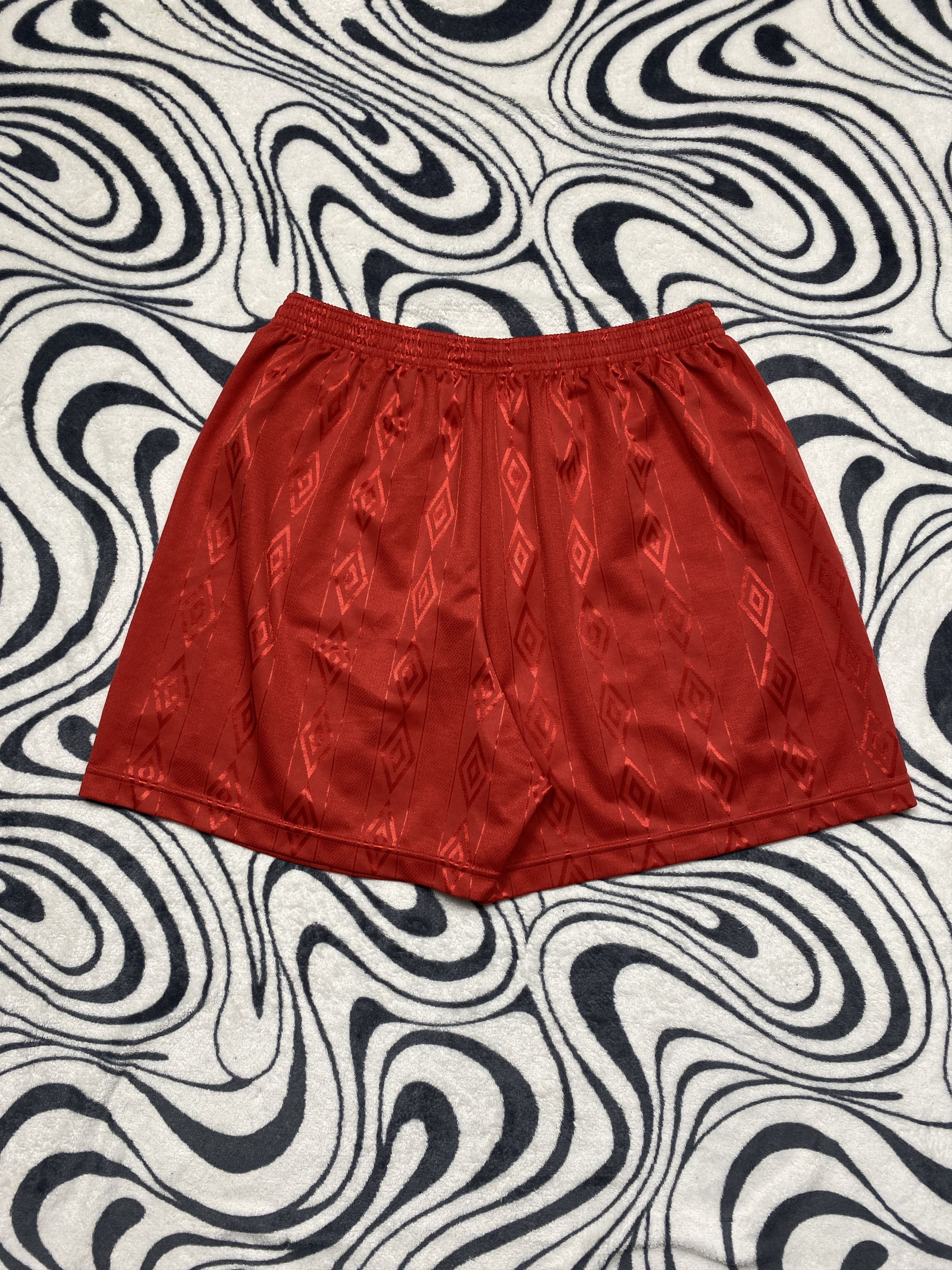 Umbro × Vintage Umbro Vintage Mens Monogram Shorts Size US 36 / EU 52 - 7 Thumbnail