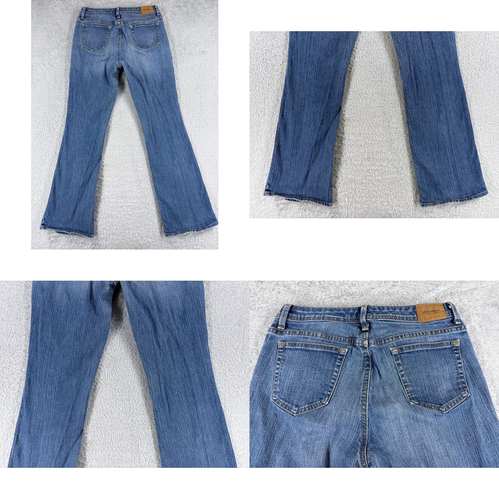 Eddie Bauer Eddie Bauer Jeans Womens 8 Blue Denim Bootcut Mid Rise 28x30 Cotton Jeans Shaping Size 30" / US 8 / IT 44 - 9 Thumbnail