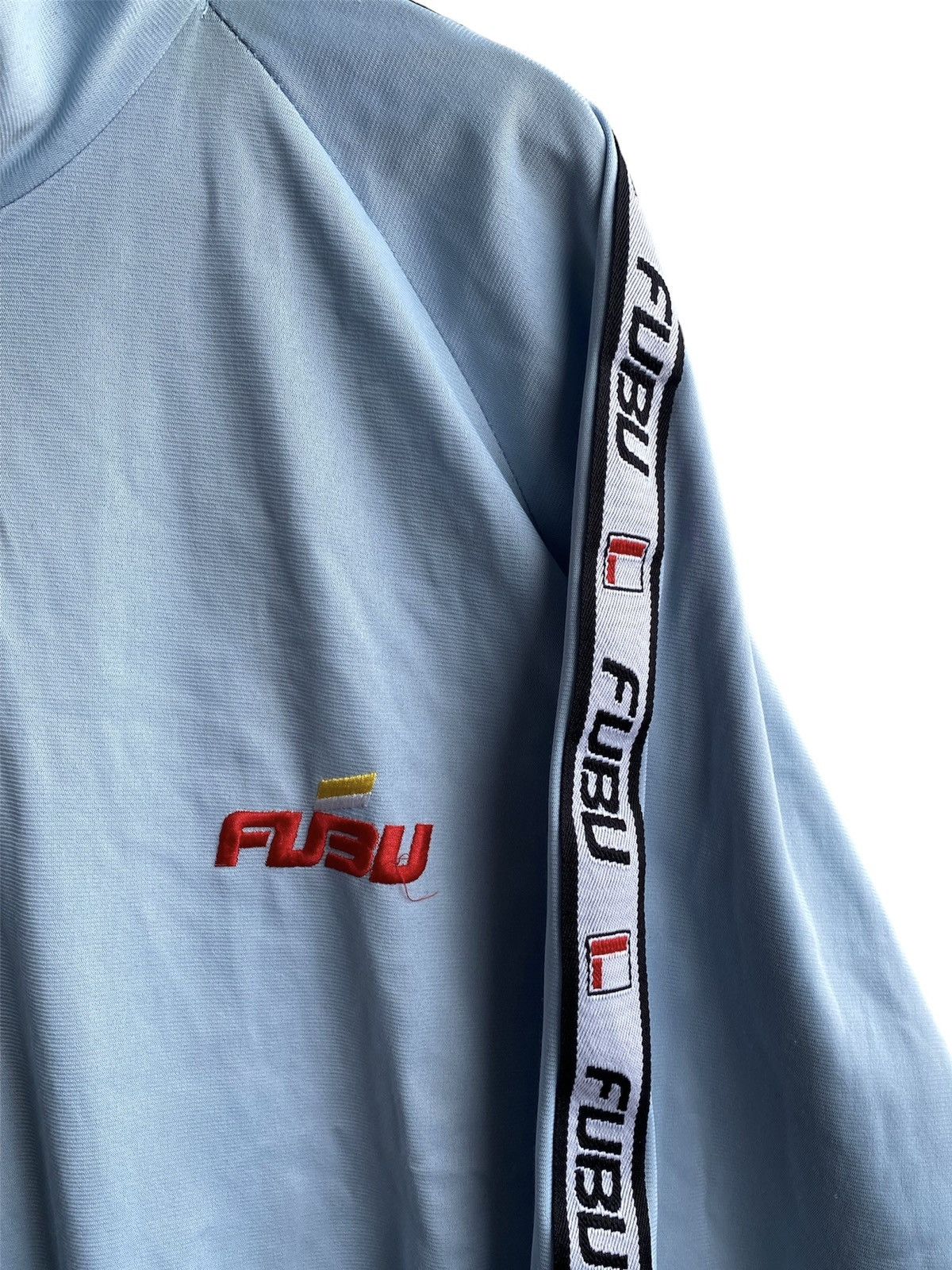 Fubu × Vintage Vintage FUBU sidetape jacket Size US XL / EU 56 / 4 - 4 Thumbnail