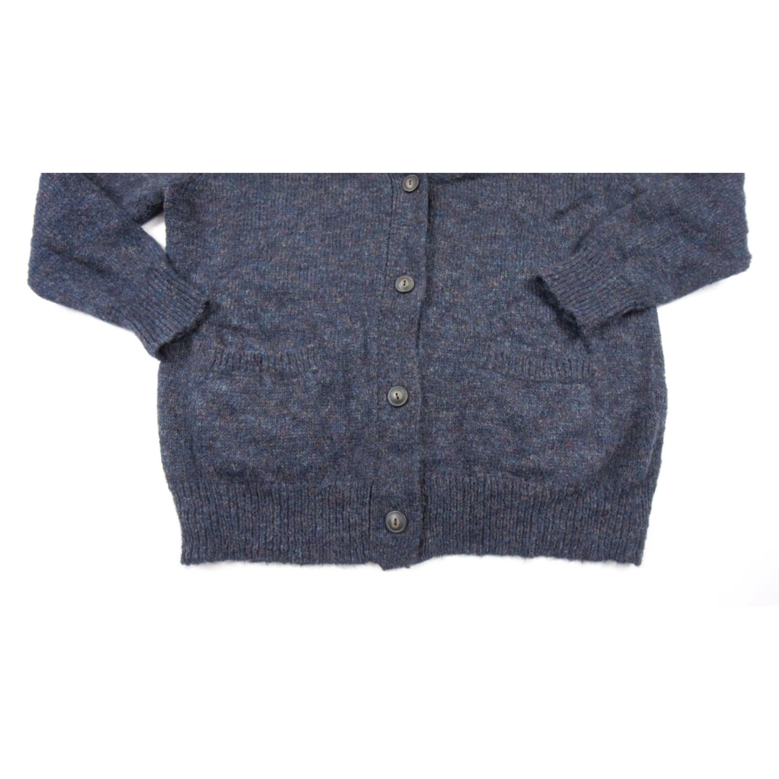 Vintage Denim & Supply Ralph Lauren Women's Cardigan Sweater Large Blue Knit All Seasons Size L / US 10 / IT 46 - 3 Thumbnail