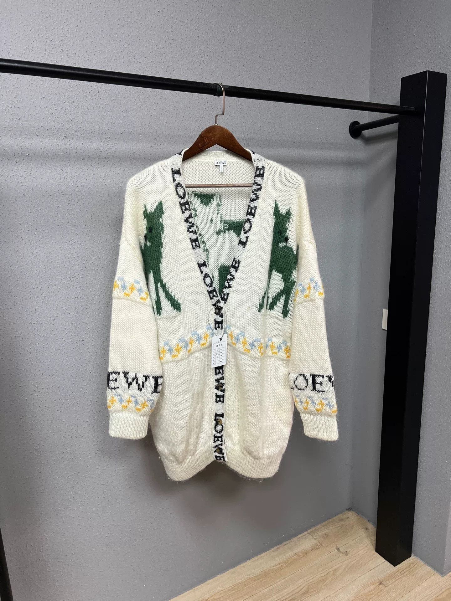 Loewe Loewe Deer Cardigan Size S / US 4 / IT 40 - 1 Thumbnail