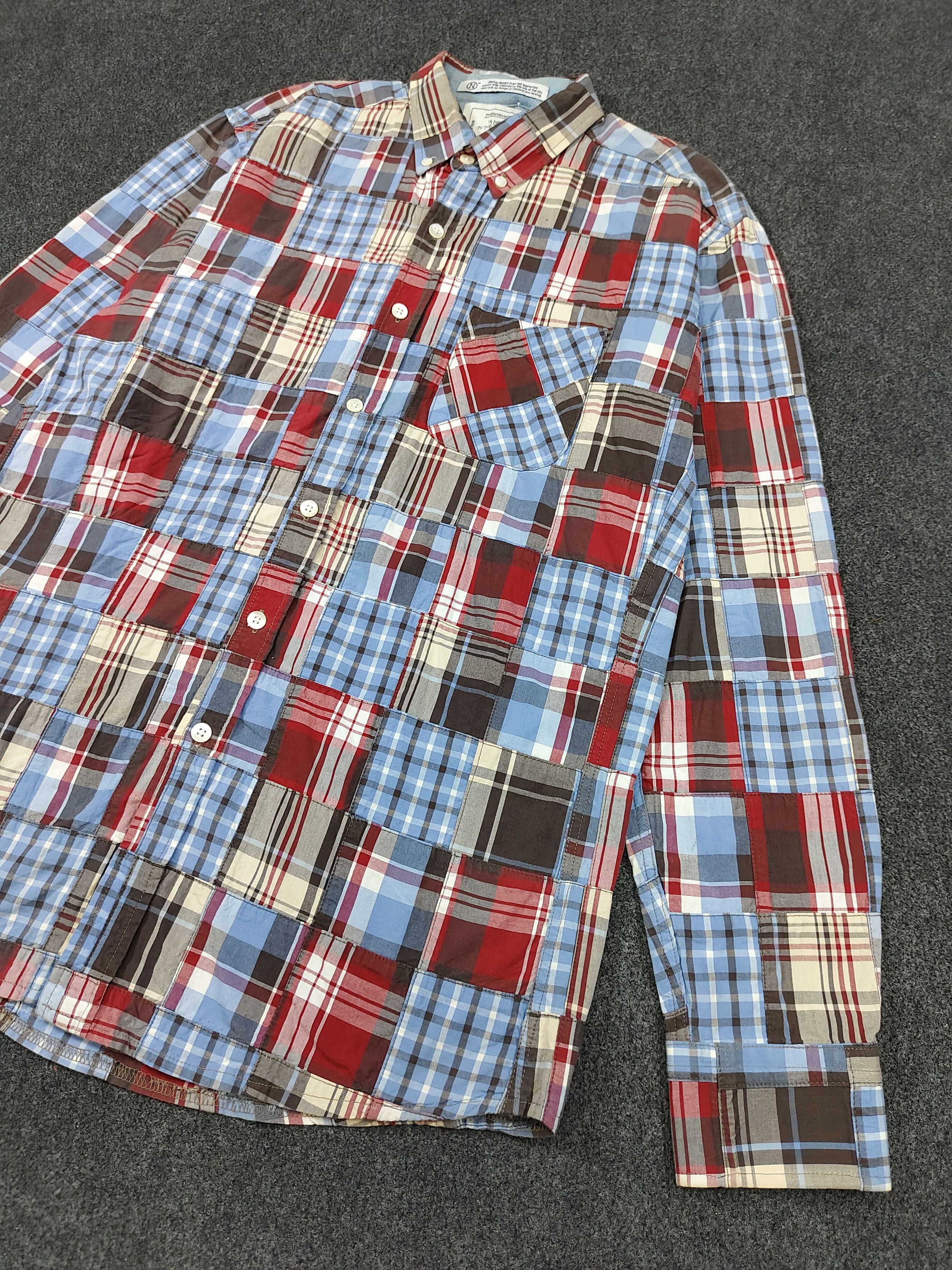 thisisneverthat Thisisneverthat🔥SS13 A Nook in The Garden Pacthwork Madras Size US M / EU 48-50 / 2 - 3 Thumbnail