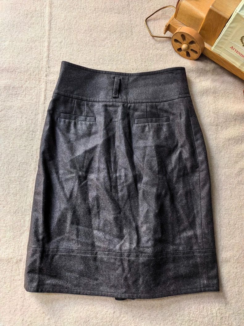 Loro Piana LORO PIANA Cashmere and silk short skirt Size 28" / US 6 / IT 42 - 3 Thumbnail